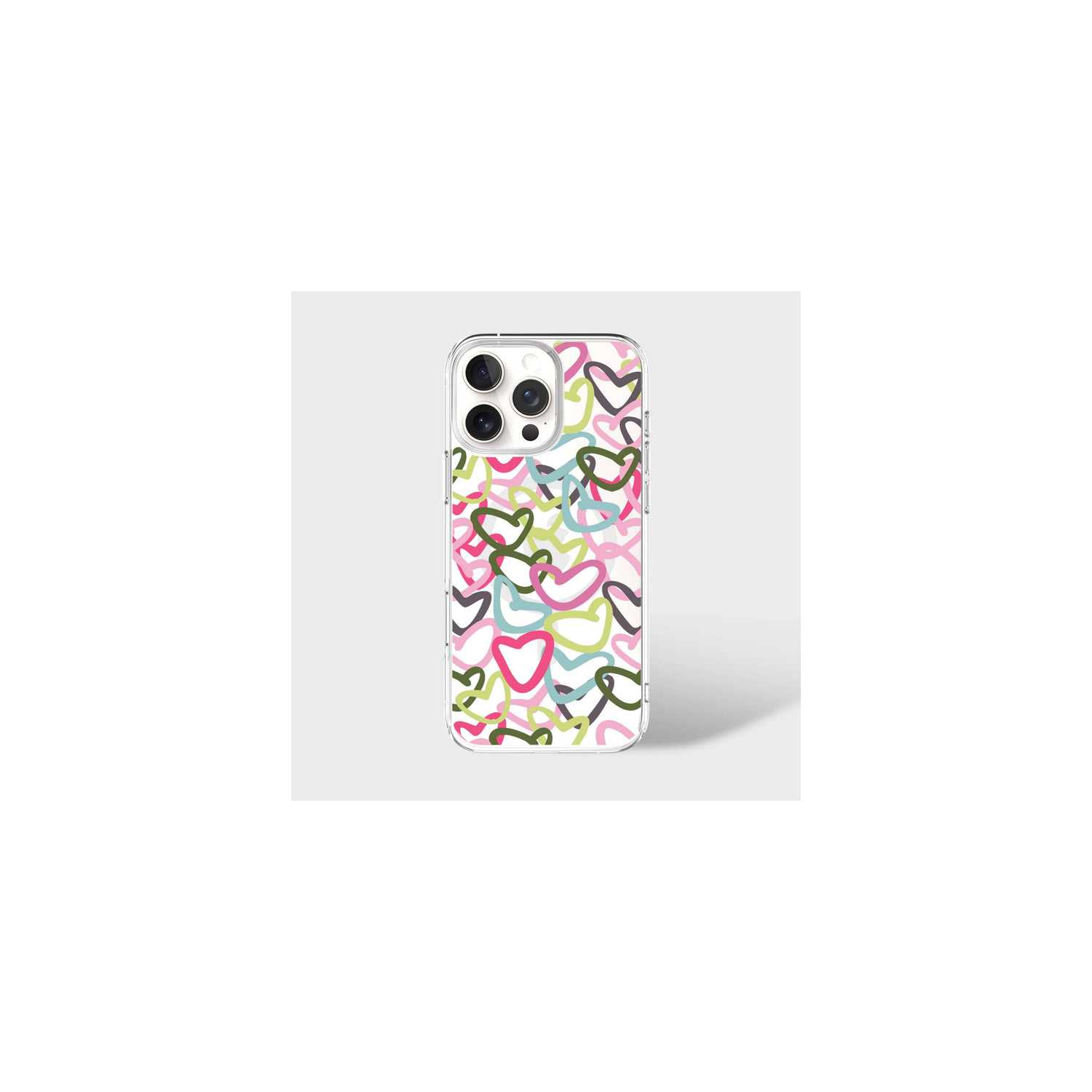 iPhone 16 Pro Max Clear Case - Graffiti Design