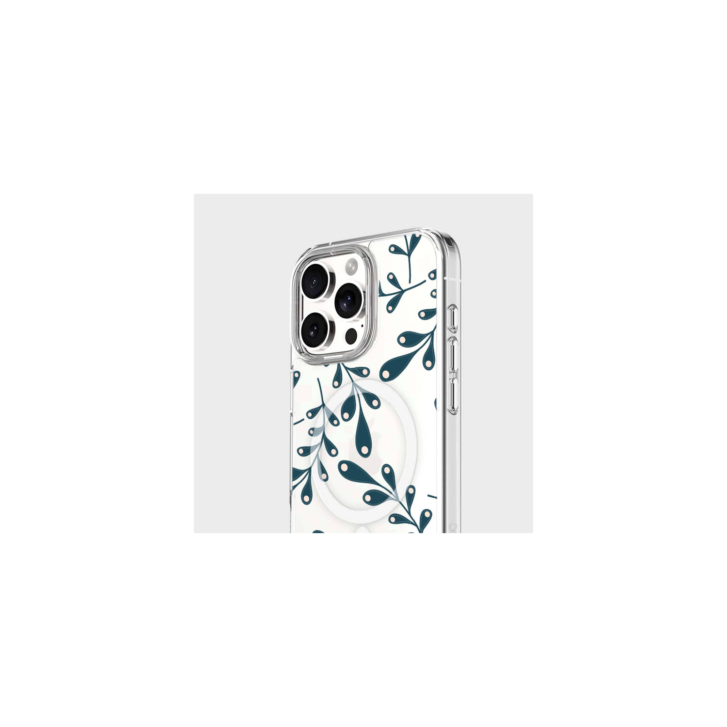 iPhone 16 Pro Max Clear Case - Lullaby Design