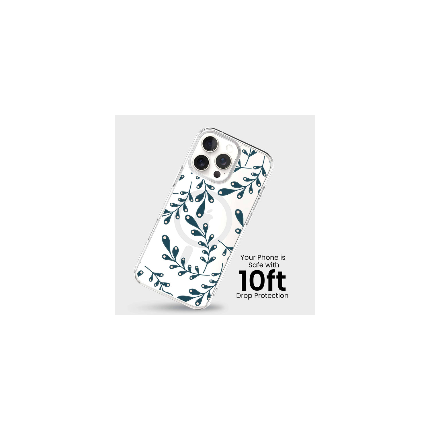 iPhone 16 Pro Max Clear Case - Lullaby Design