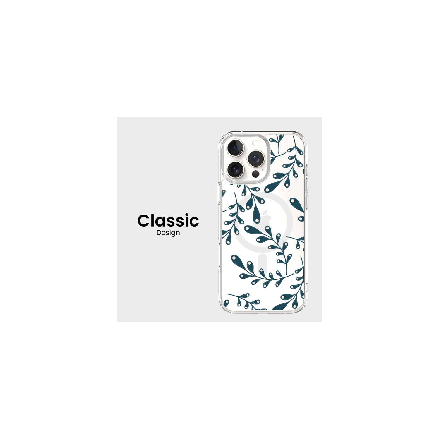iPhone 16 Pro Max Clear Case - Lullaby Design