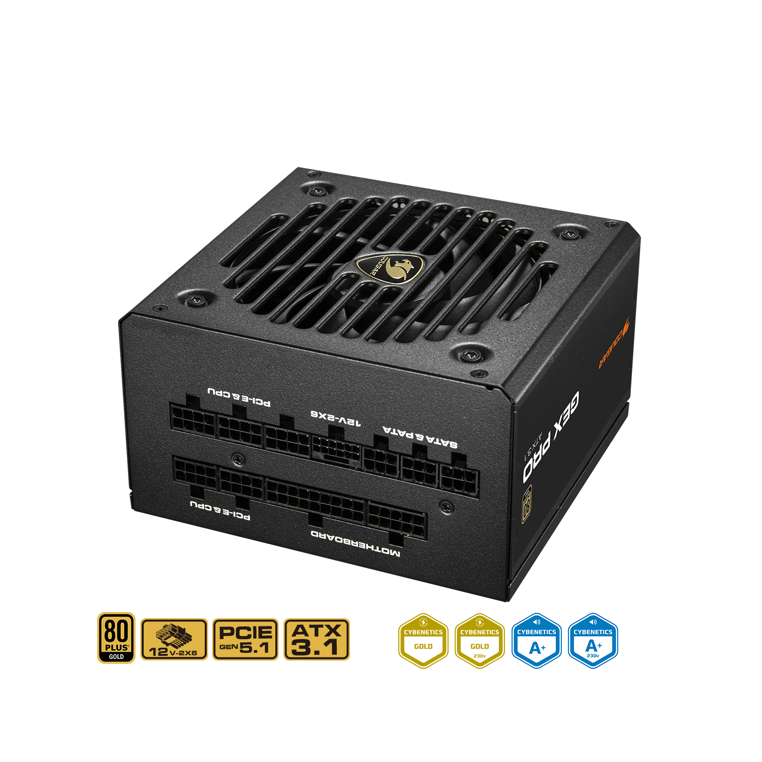 Cougar GEX PRO 750-Watt Fully Modular Power Supply 80 Plus Gold