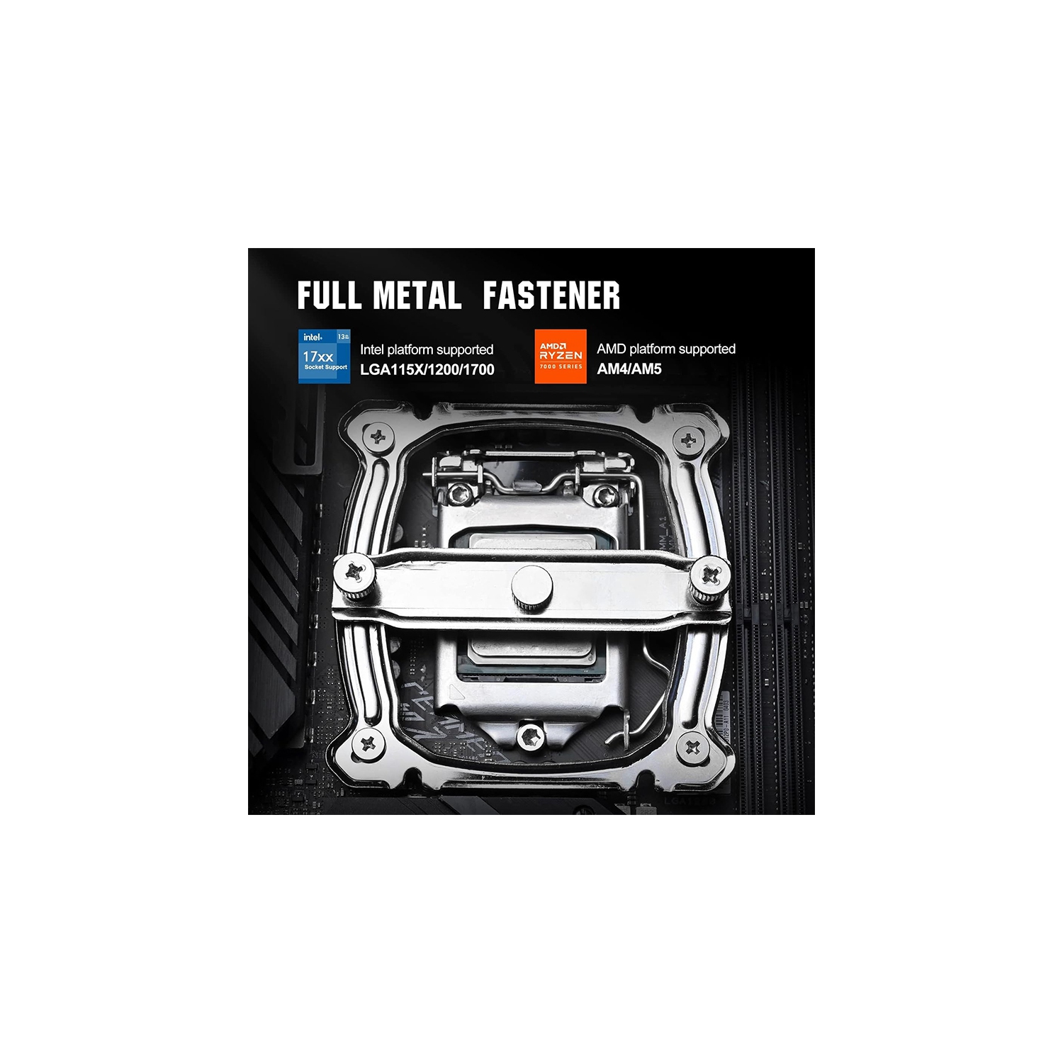 PCCOOLER CPS K4 Edition High-Performance CPU Air Cooler, 130mm PWM Turbo Fans, Black