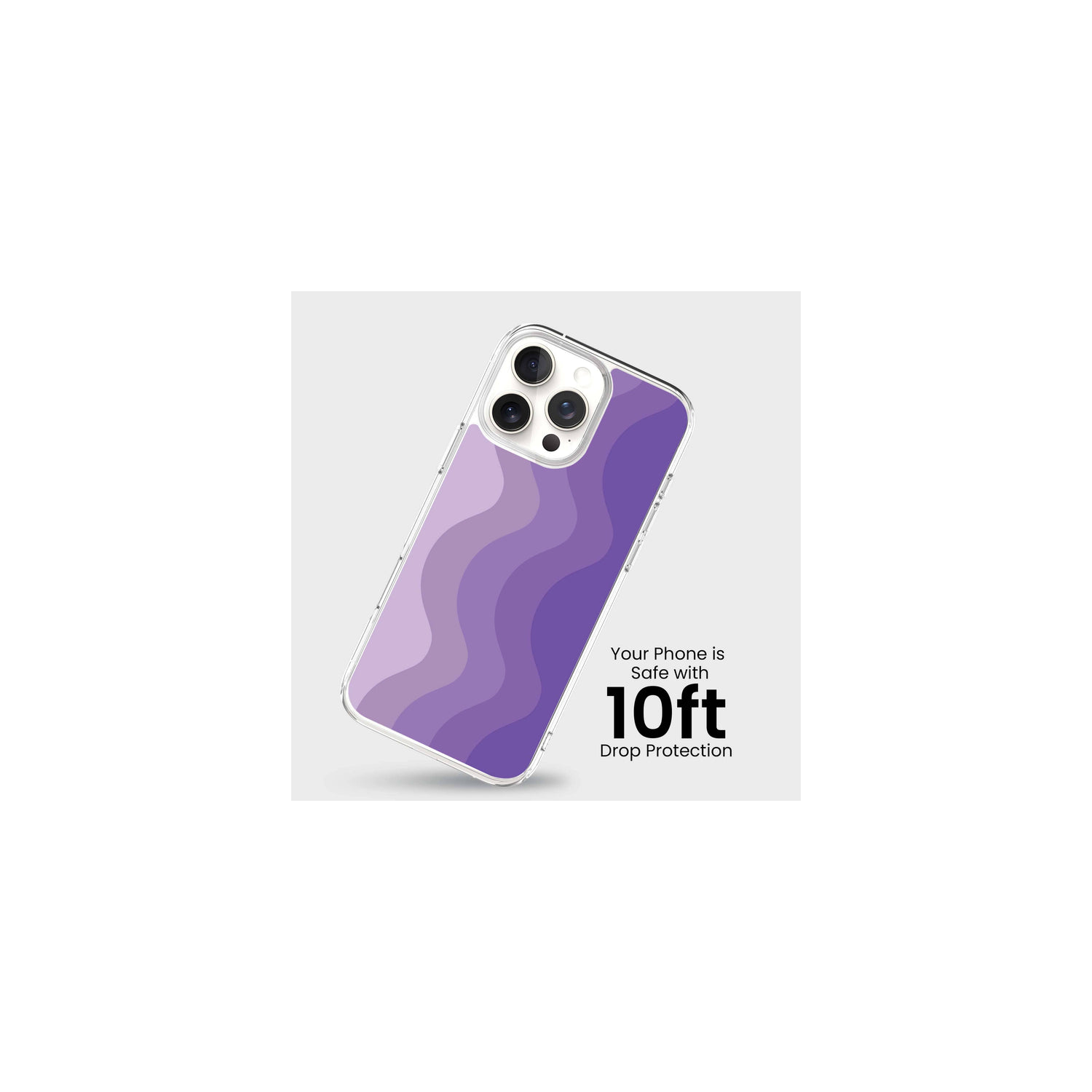 iPhone 16 Pro Max Case With MagSafe - Purple Wave