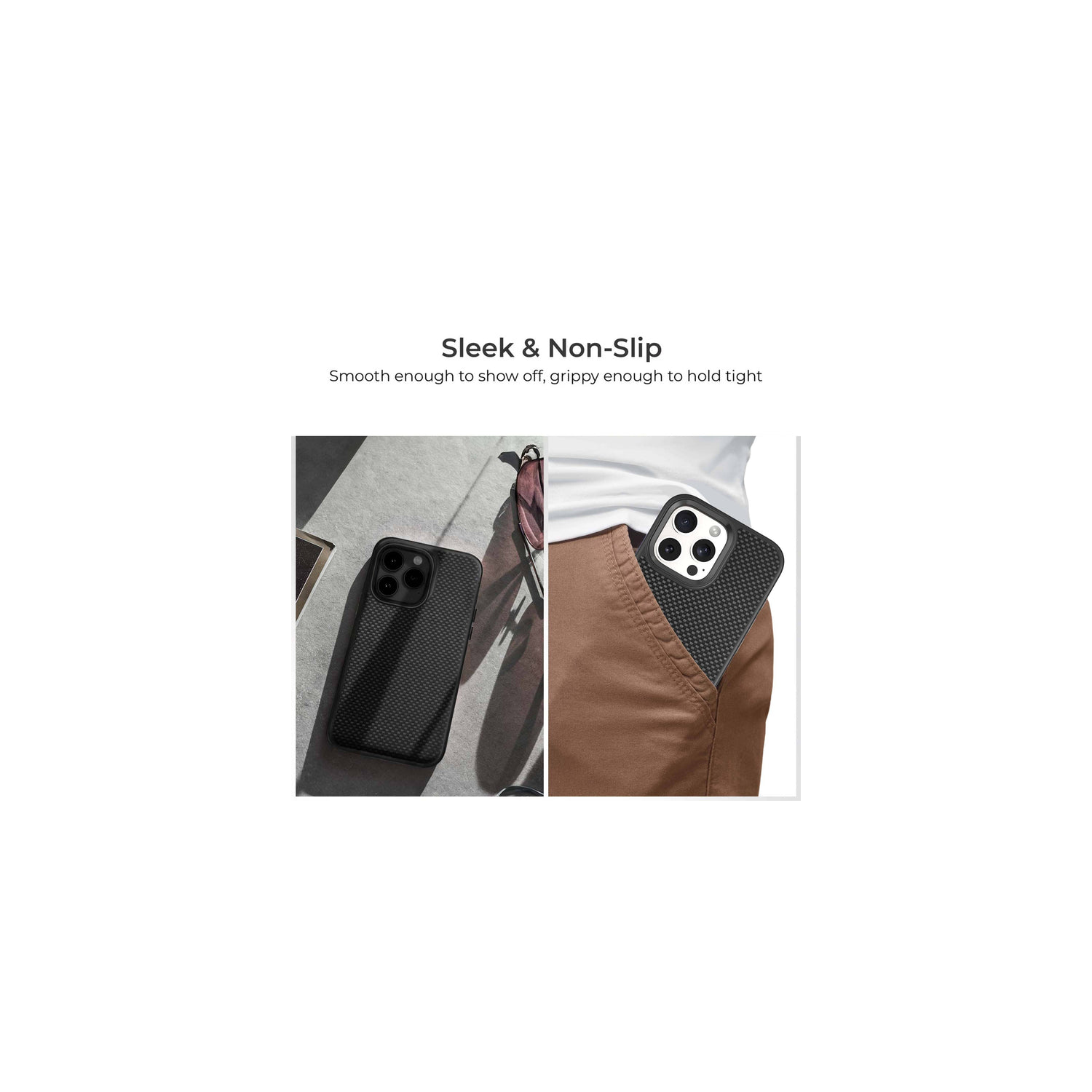 iPhone 16 Pro Max Aramid Fiber Weave Pattern Case