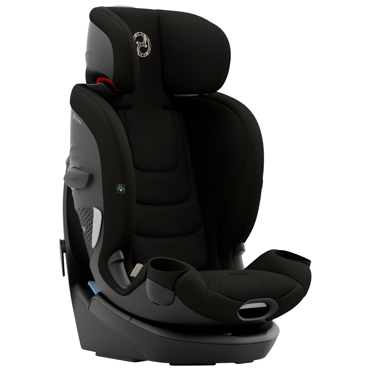 Cybex Callisto G 360 3-in-1 Convertible High-Back Booster Car Seat - Moon Black