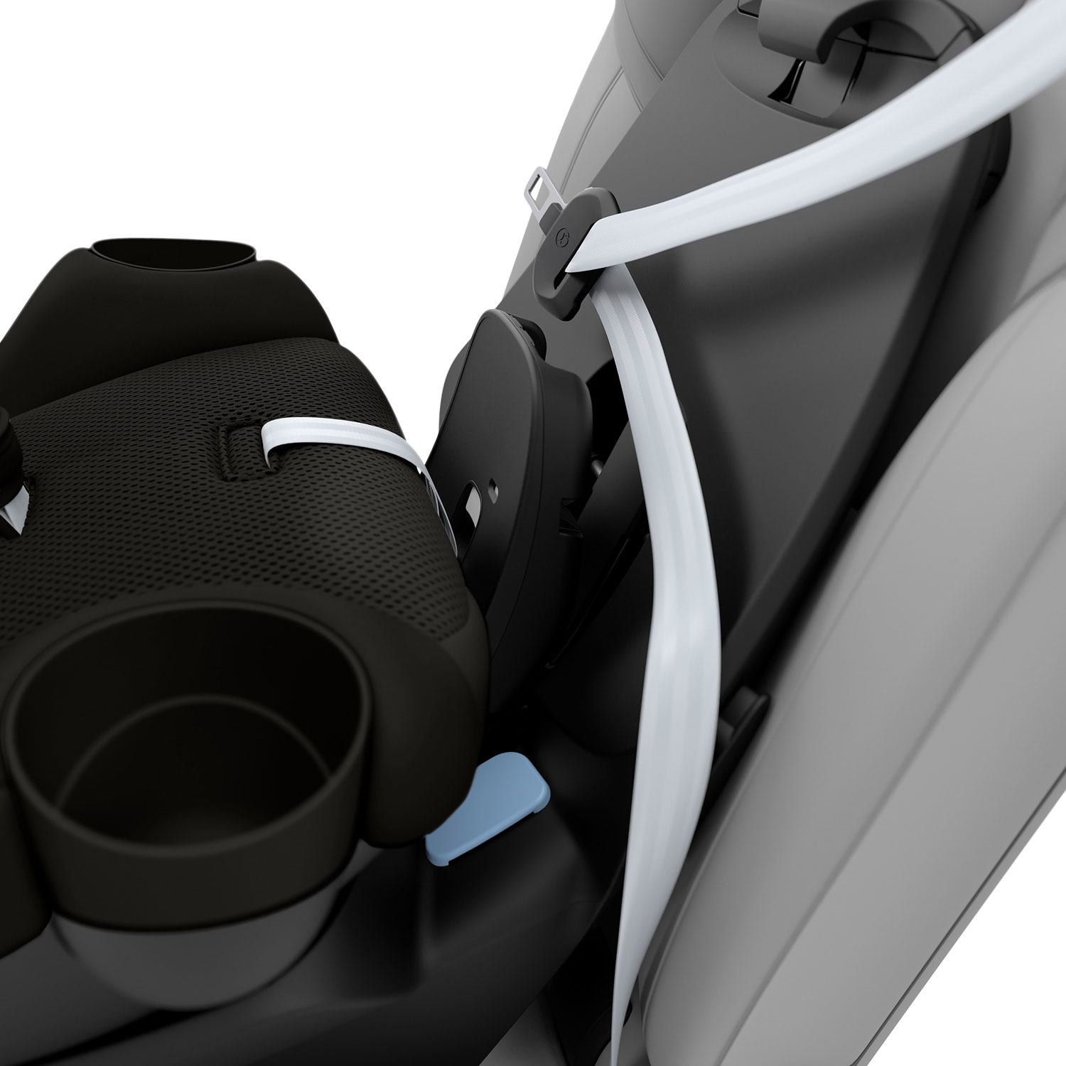 Cybex Callisto G 360 3-in-1 Convertible High-Back Booster Car Seat - Moon Black