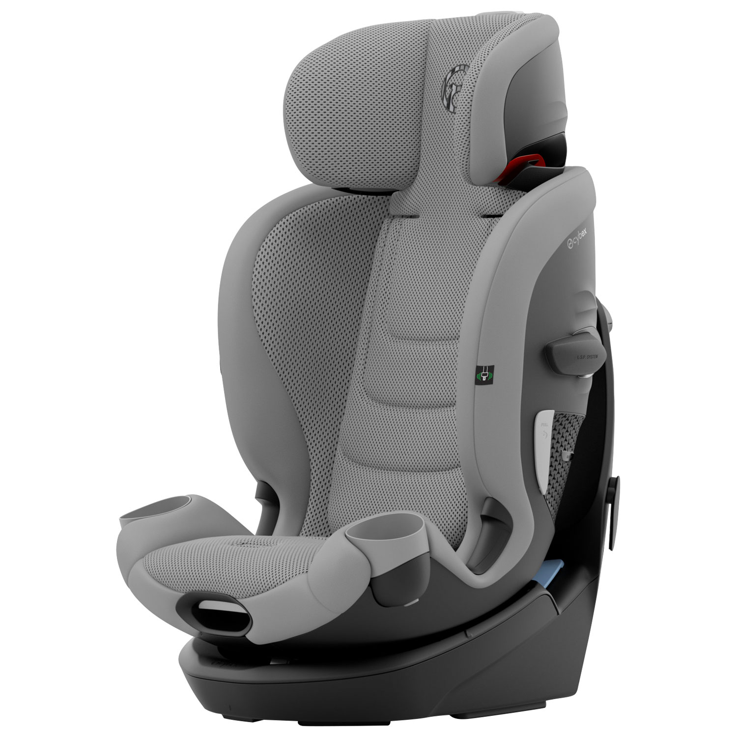 Cybex Callisto G 360 3-in-1 Convertible High-Back Booster Car Seat - Stone Grey