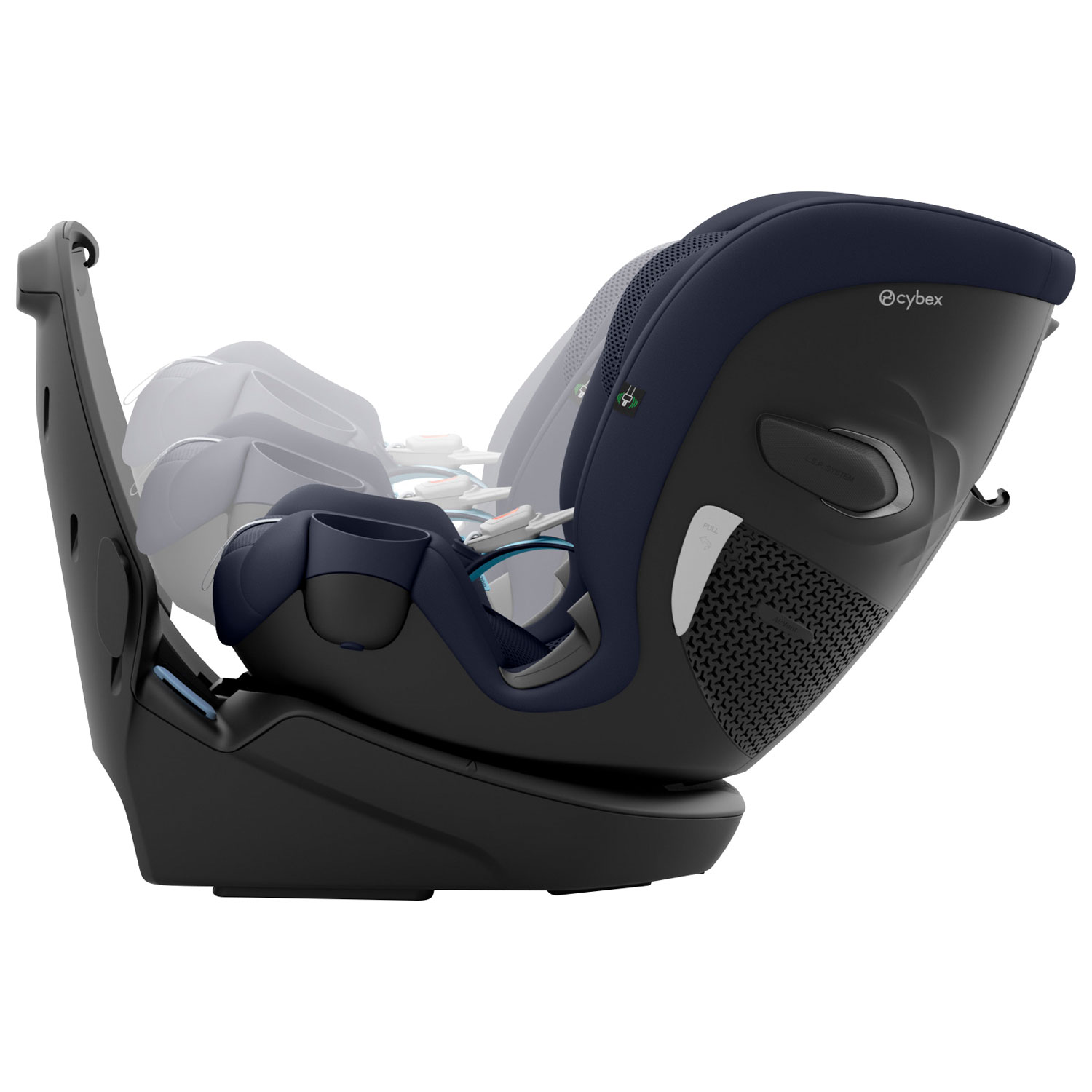 Siège rehausseur convertible à dossier haut 3-en-1 Callisto G 360 de Cybex - Bleu océan