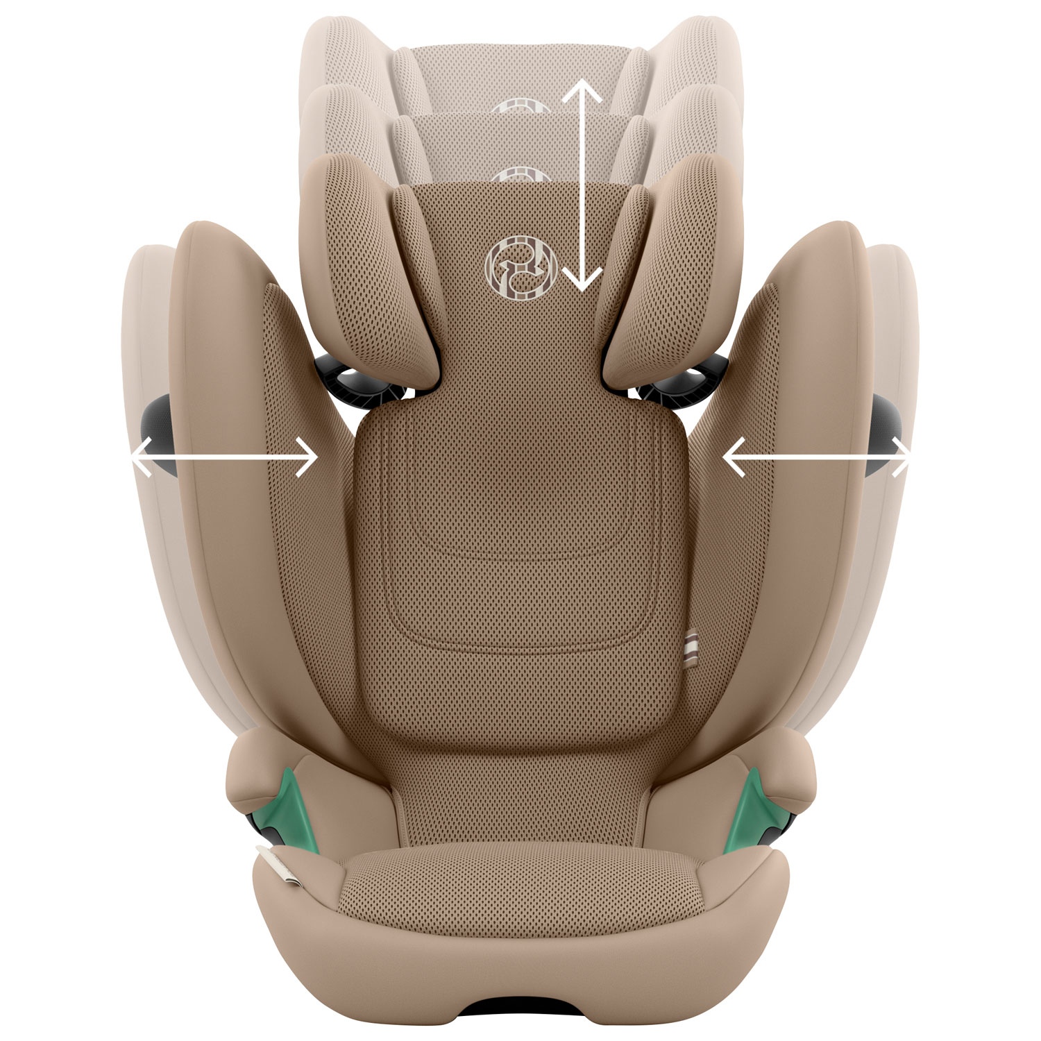 Cybex Solution G2 High-Backed Booster Car Seat - Almond Beige