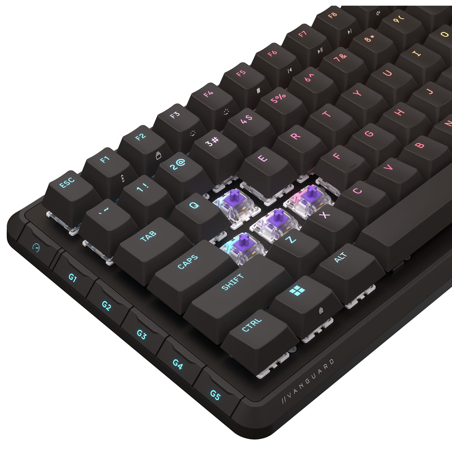 Corsair Vanguard 96 Backlit Mechanical Linear Gaming Keyboard - English - Only at Best Buy