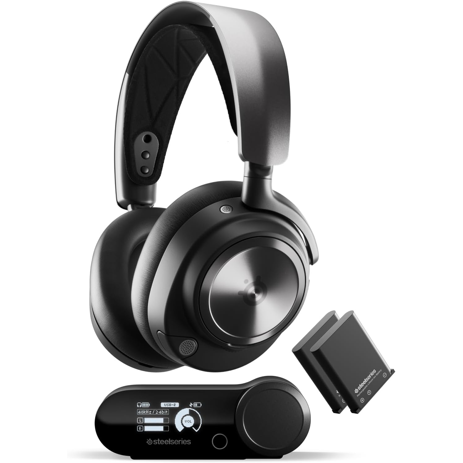 SteelSeries Arctis Nova Pro Wireless Gaming Headset - Black
