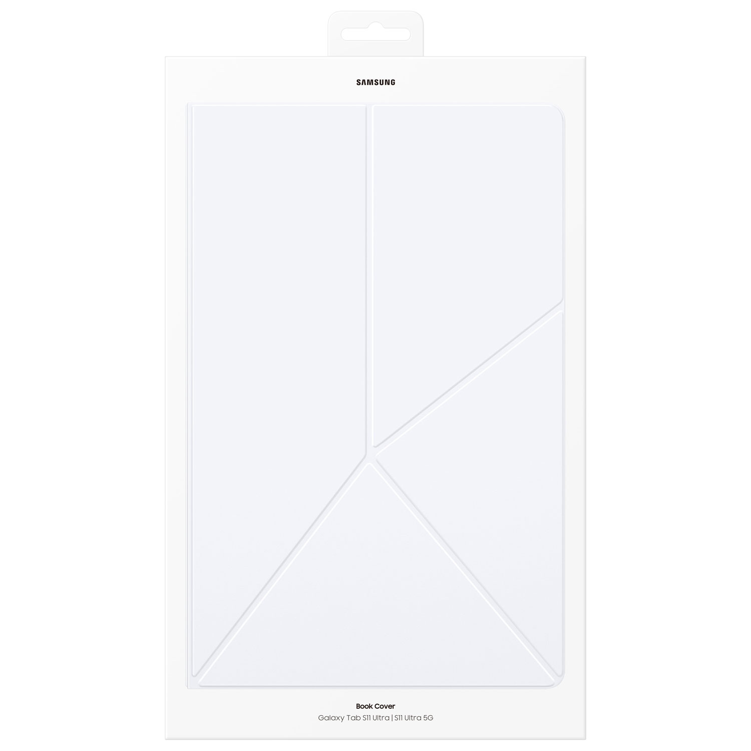 Samsung Book Cover Case for Galaxy Tab S11 Ultra - White