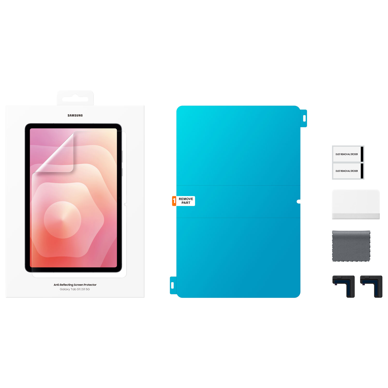 Protecteur d'écran antireflet de Samsung pour Galaxy Tab S11 - Transparent