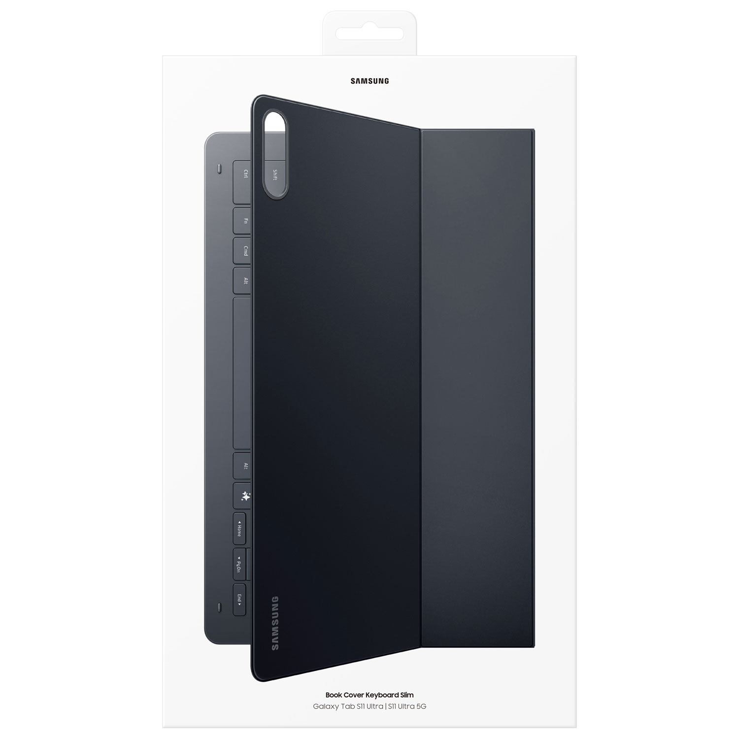 Étui-clavier mince Book Cover de Samsung avec touche d'IA pour Galaxy S11 Ultra - Noir