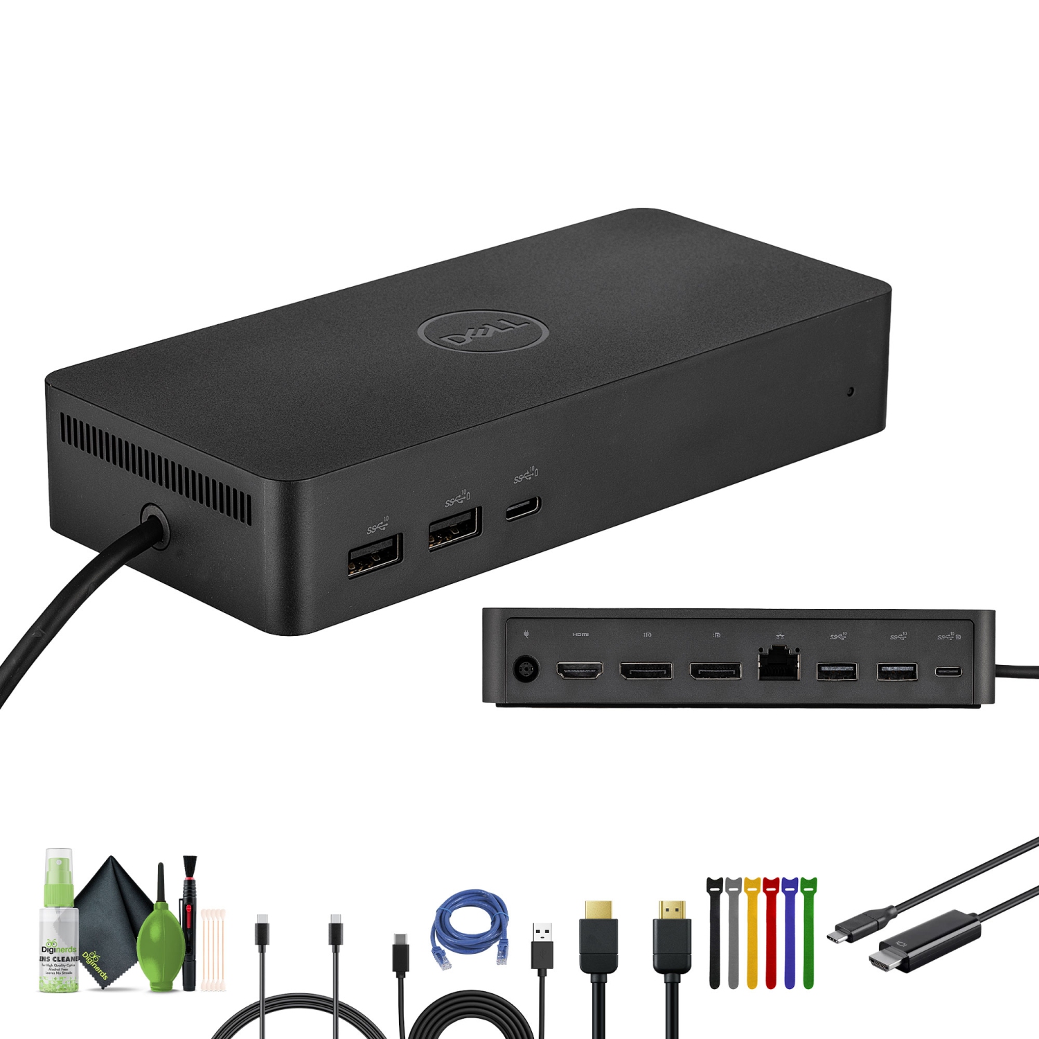 Dell Universal Dock UD22 USB-C Docking Station Bundle with