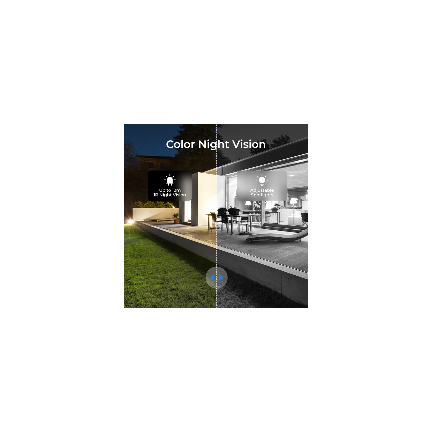 Caméra de surveillance PoE PT à suivi automatique 4K de Reolink avec angle de vue extérieur de 360°