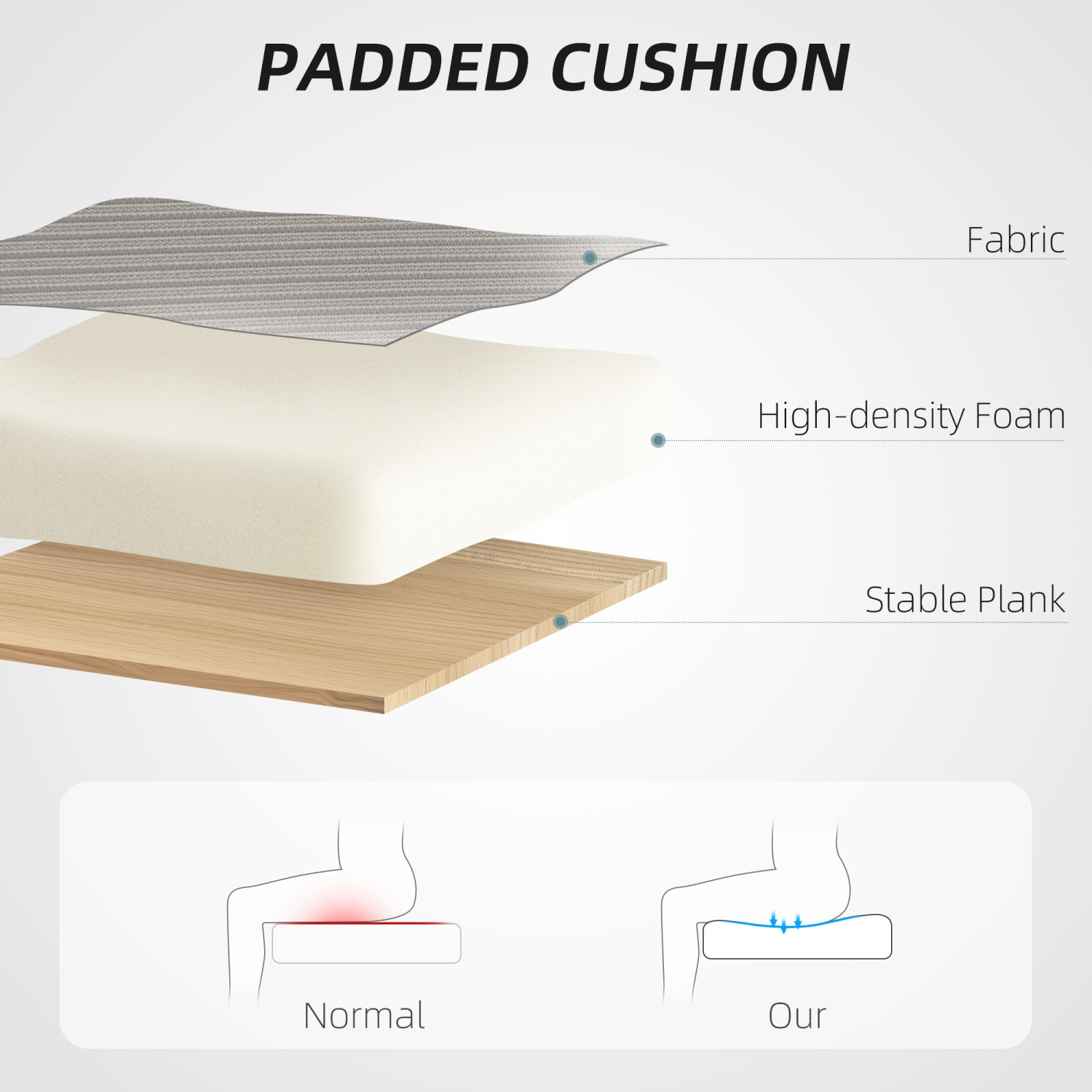 Chaise de bureau ergonomique de HOMCOM avec accoudoirs rabattables, fauteuil de bureau en filet avec porte-manteau, appuie-tête rotatif, soutien