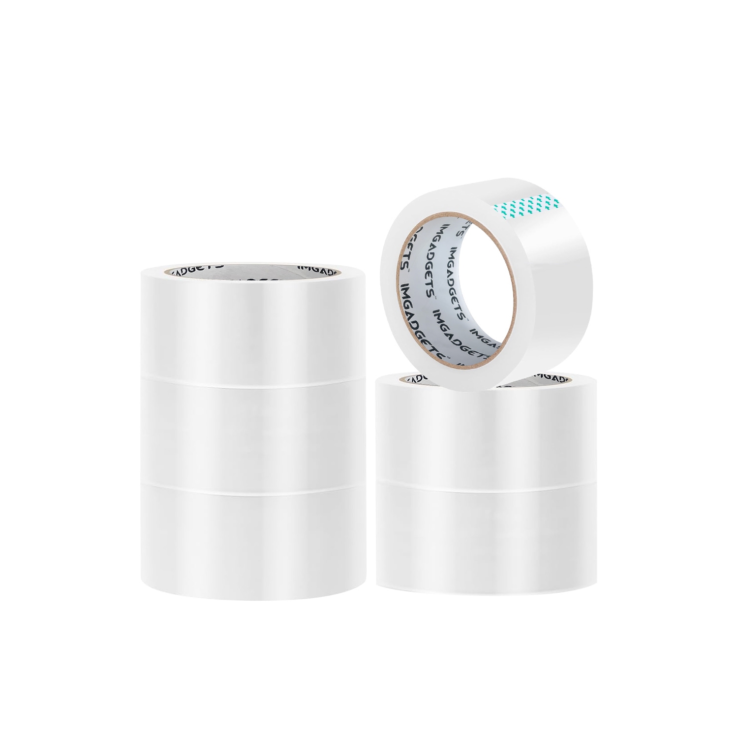 Ruban d'emballage, 6 pièces