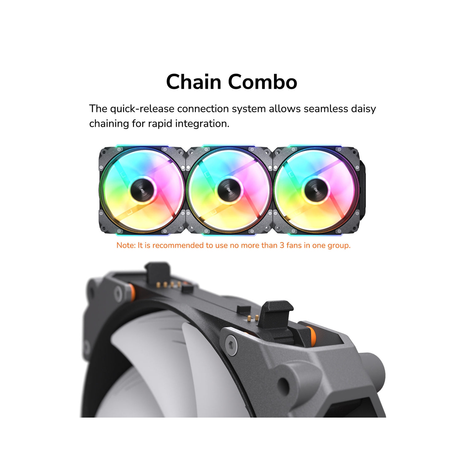 Cougar Apolar 120 Elite Universal Modular Cooling Fan, White