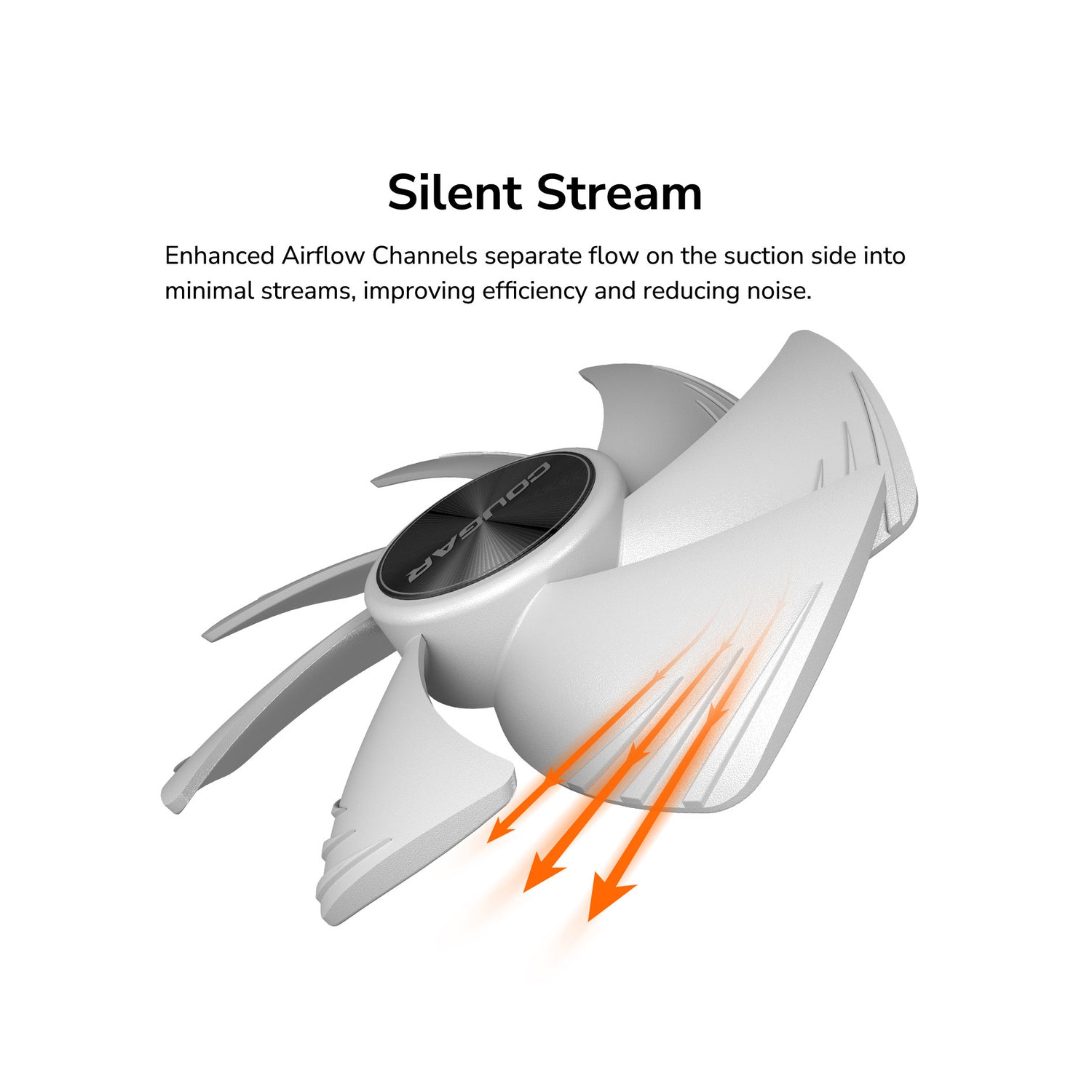 Cougar Apolar 120 Elite Universal Modular Cooling Fan, White