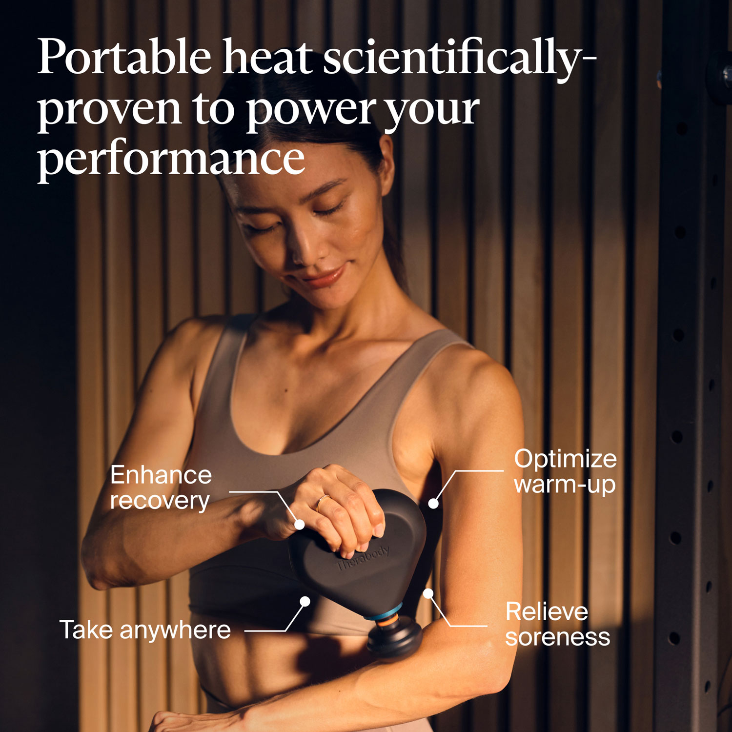 Appareil de massage portatif à percussion Theragun Mini Plus de Therabody - Noir