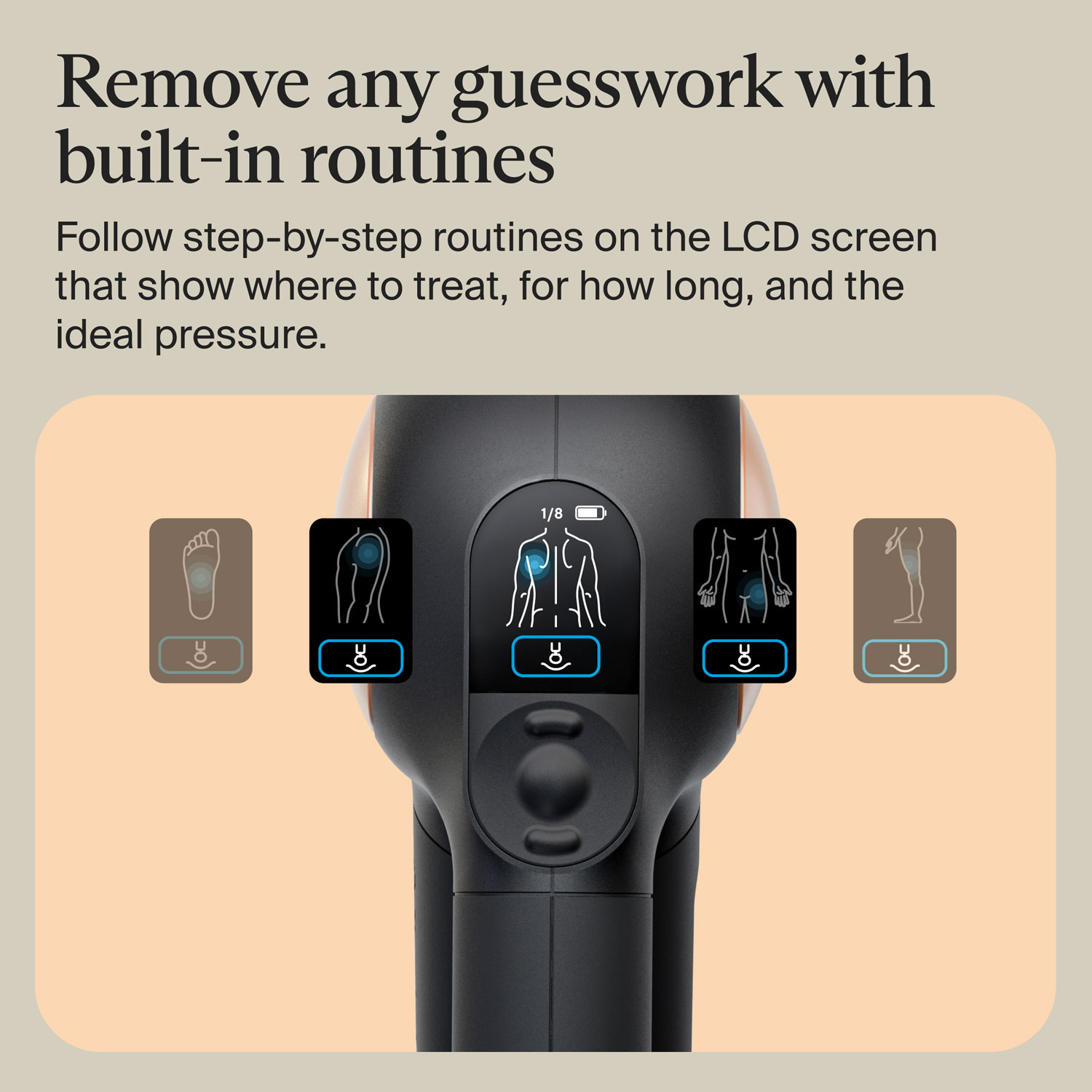 Appareil de massage portatif à percussion Theragun Sense de Therabody