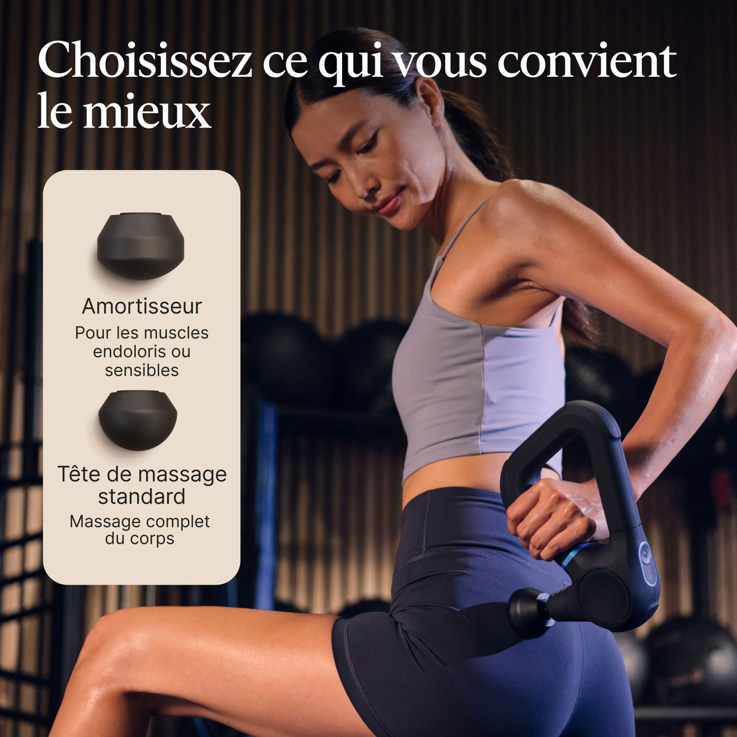 Appareil de massage portatif à percussion Theragun Prime de Therabody