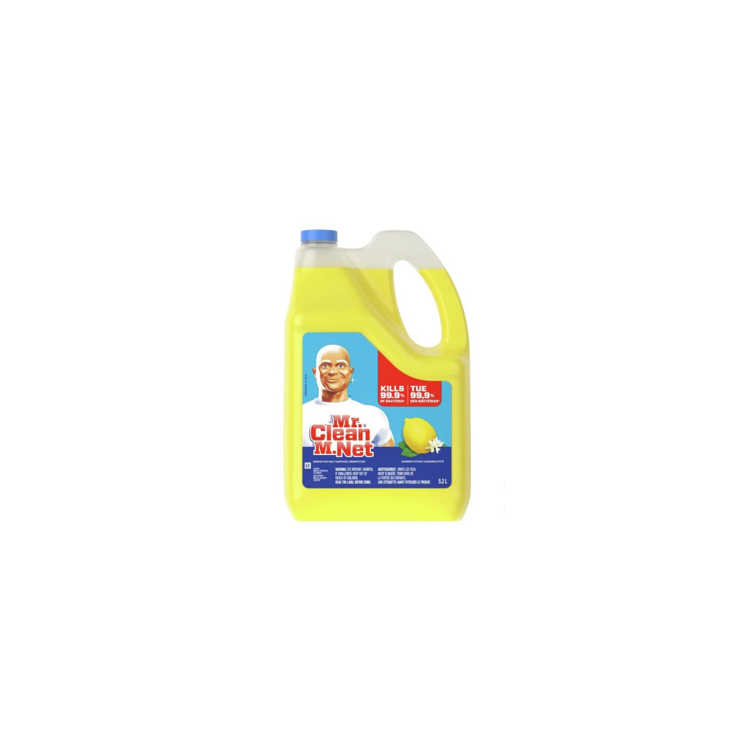 Mr. Clean , Multi-Purpose Cleaner - Summer Citrus - 5.2 L , Yellow