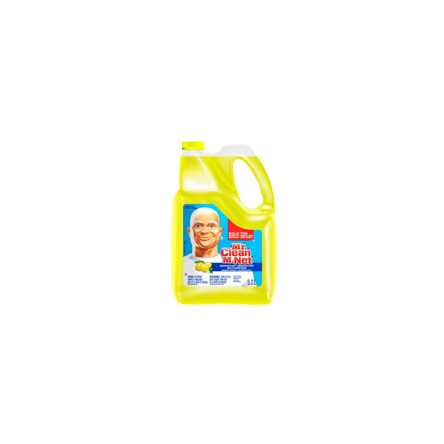 Mr. Clean , Multi-Purpose Cleaner - Summer Citrus - 5.2 L , Yellow