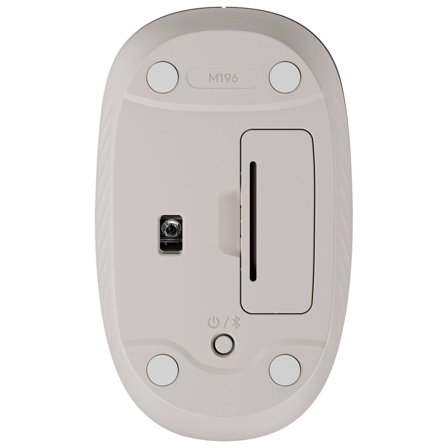 Souris optique ambidextre Bluetooth sans fil M196 de Logitech - Sable - Exclusivité de Best Buy