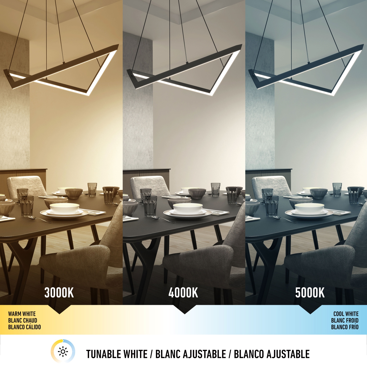 Suspension ARTEMIS noir 3CCT Pro