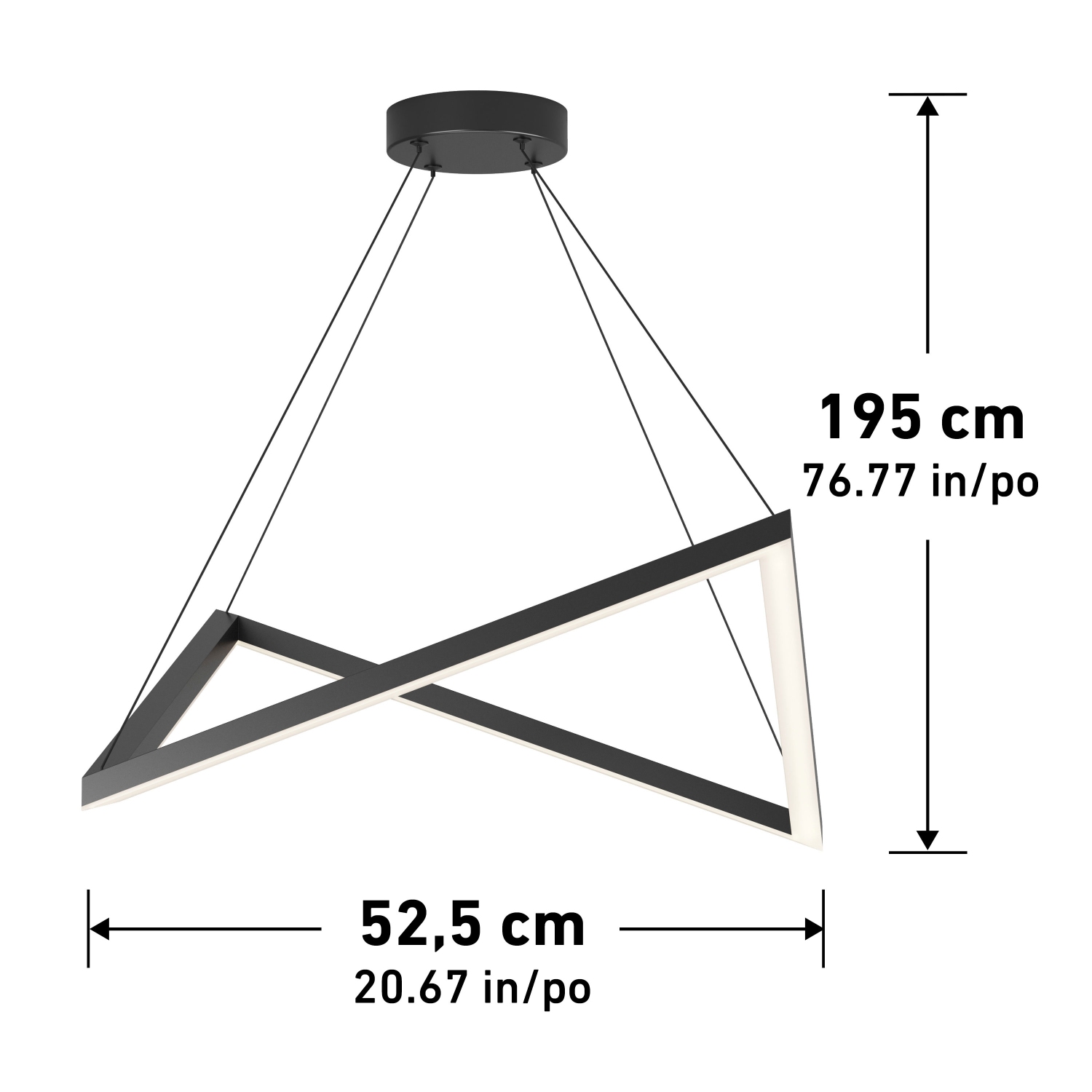Suspension ARTEMIS noir 3CCT Pro