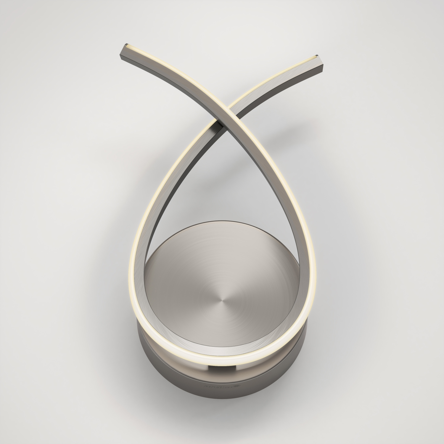 Applique gamma LED 5CCT, nickel brossé