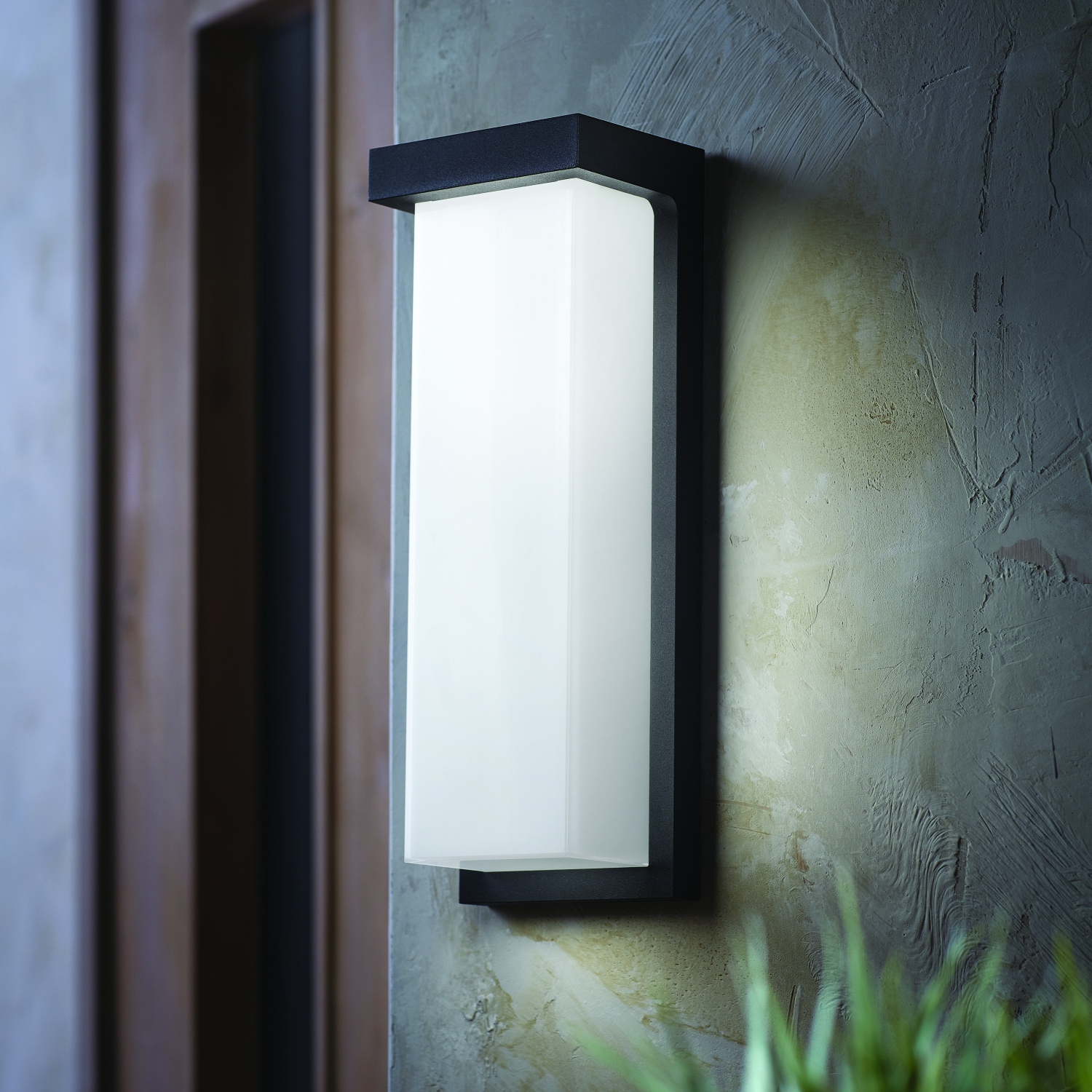 Skeet LED Outdoor Wall Light Black