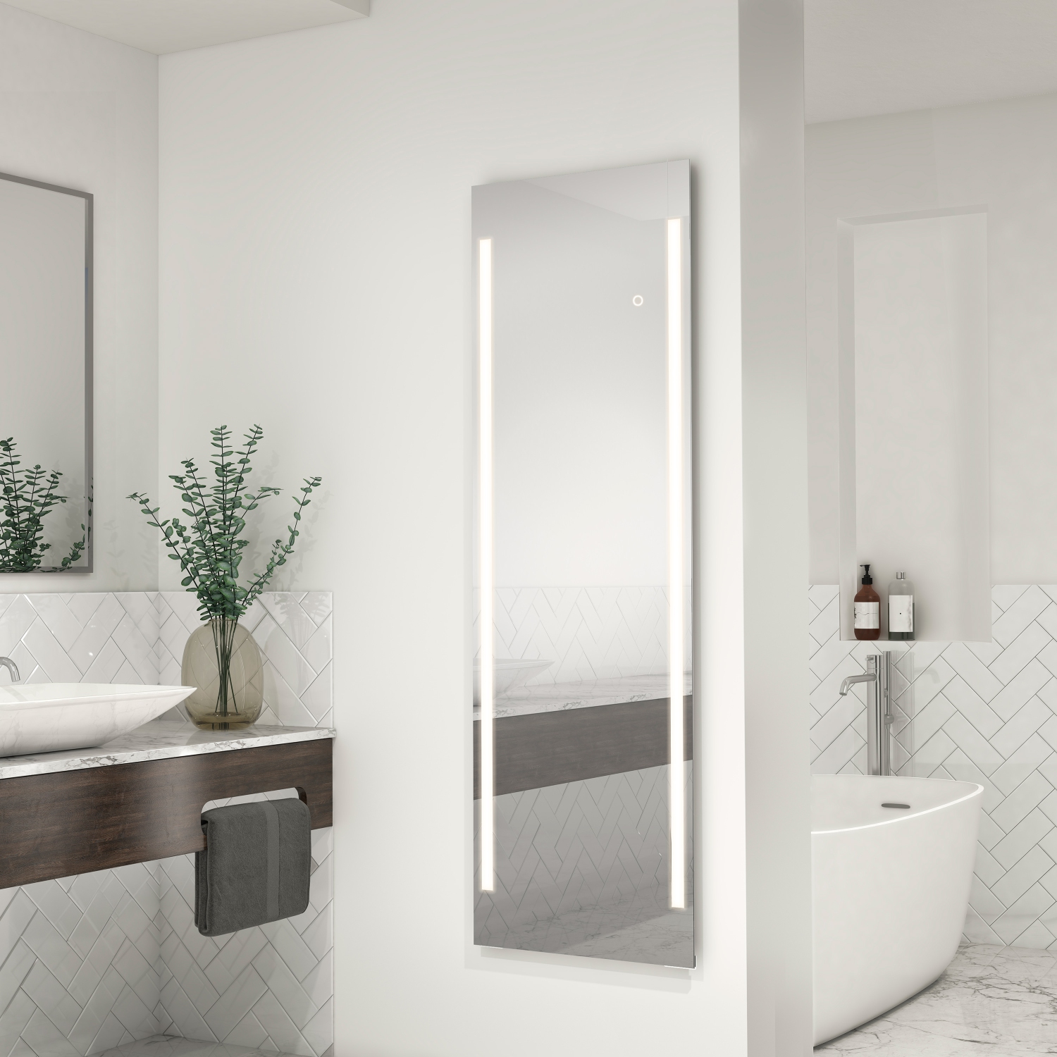 Emeraude Full Length Mirror 20" x 60"