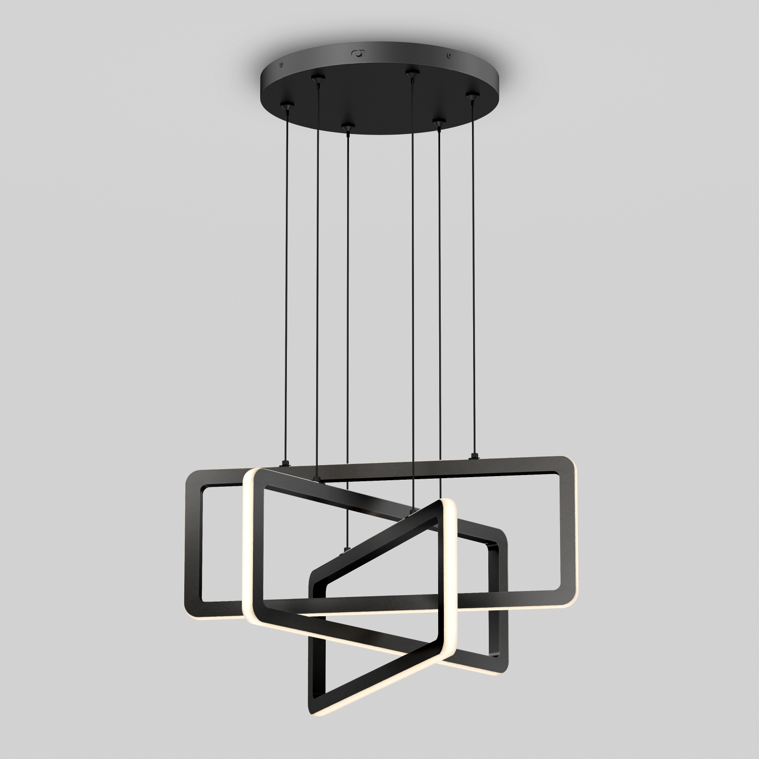 Pendentif Lewis noir 3CCT