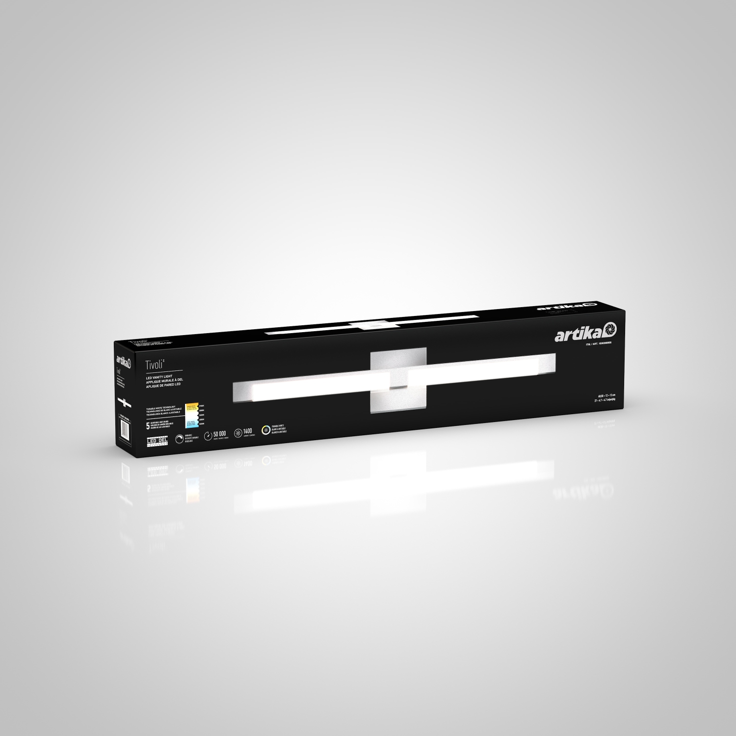 Tivoli Chrome 27in LED 5CCT