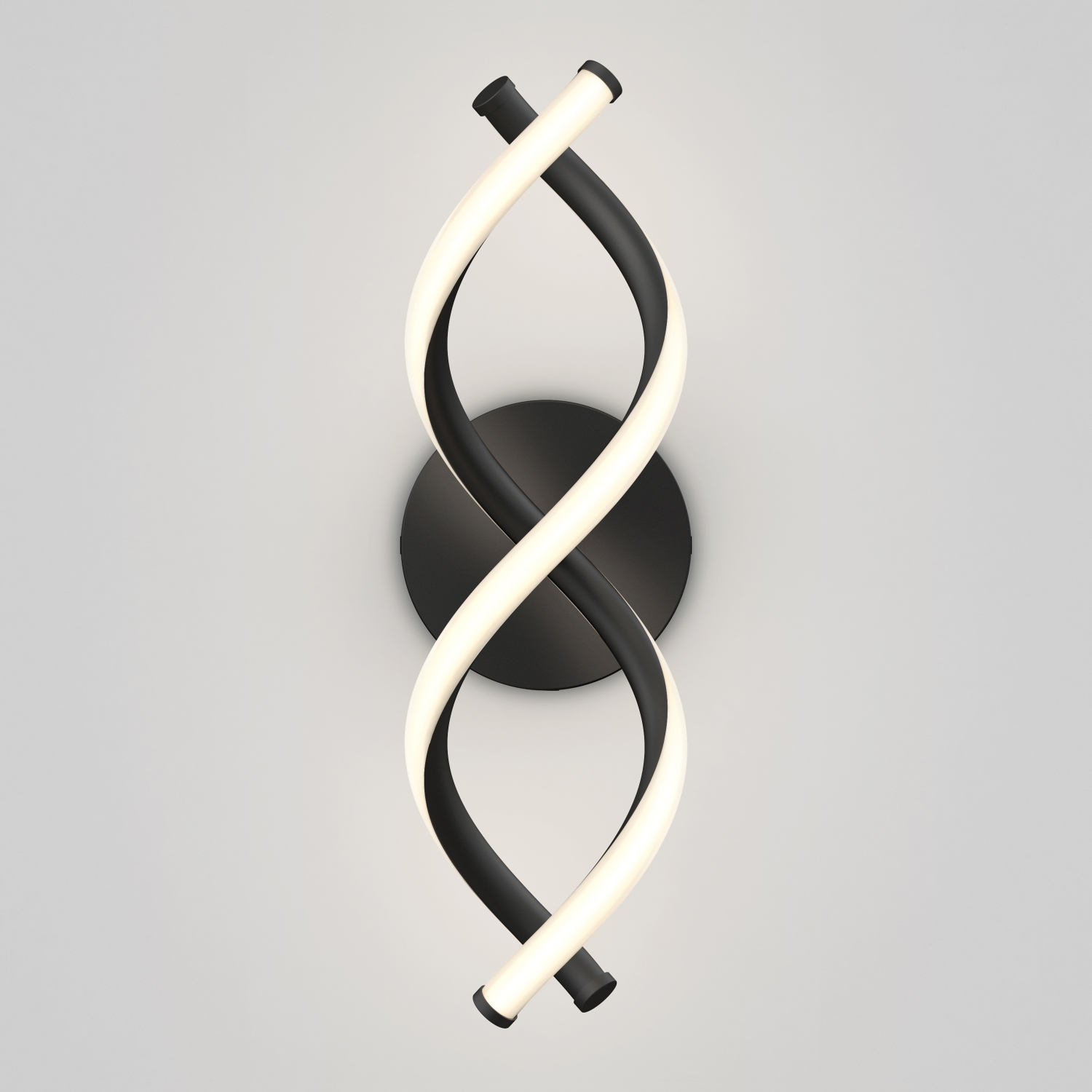 DNA Sconce LED Wall Light 3CCT Black