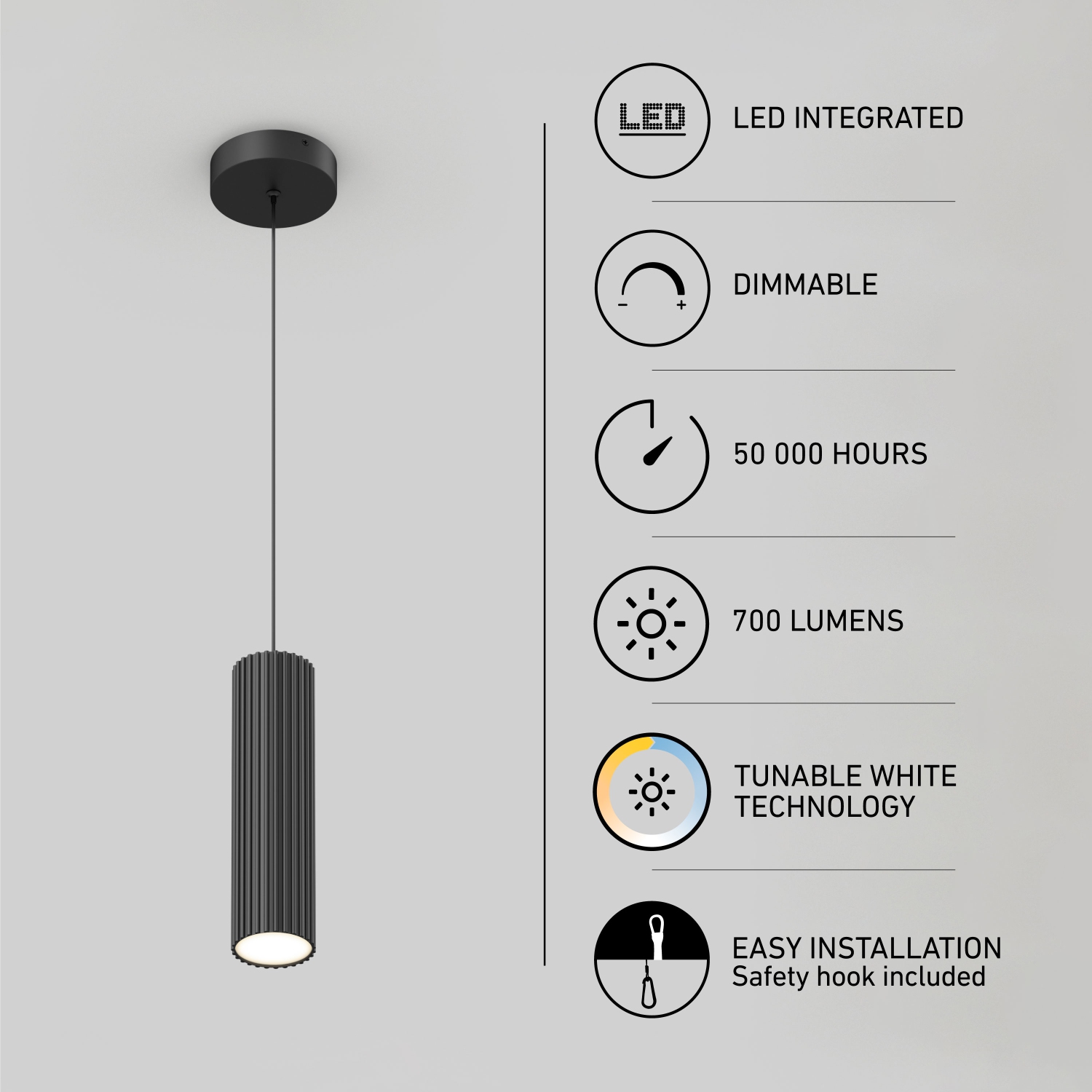 Groove 1L Pendant 3CCT