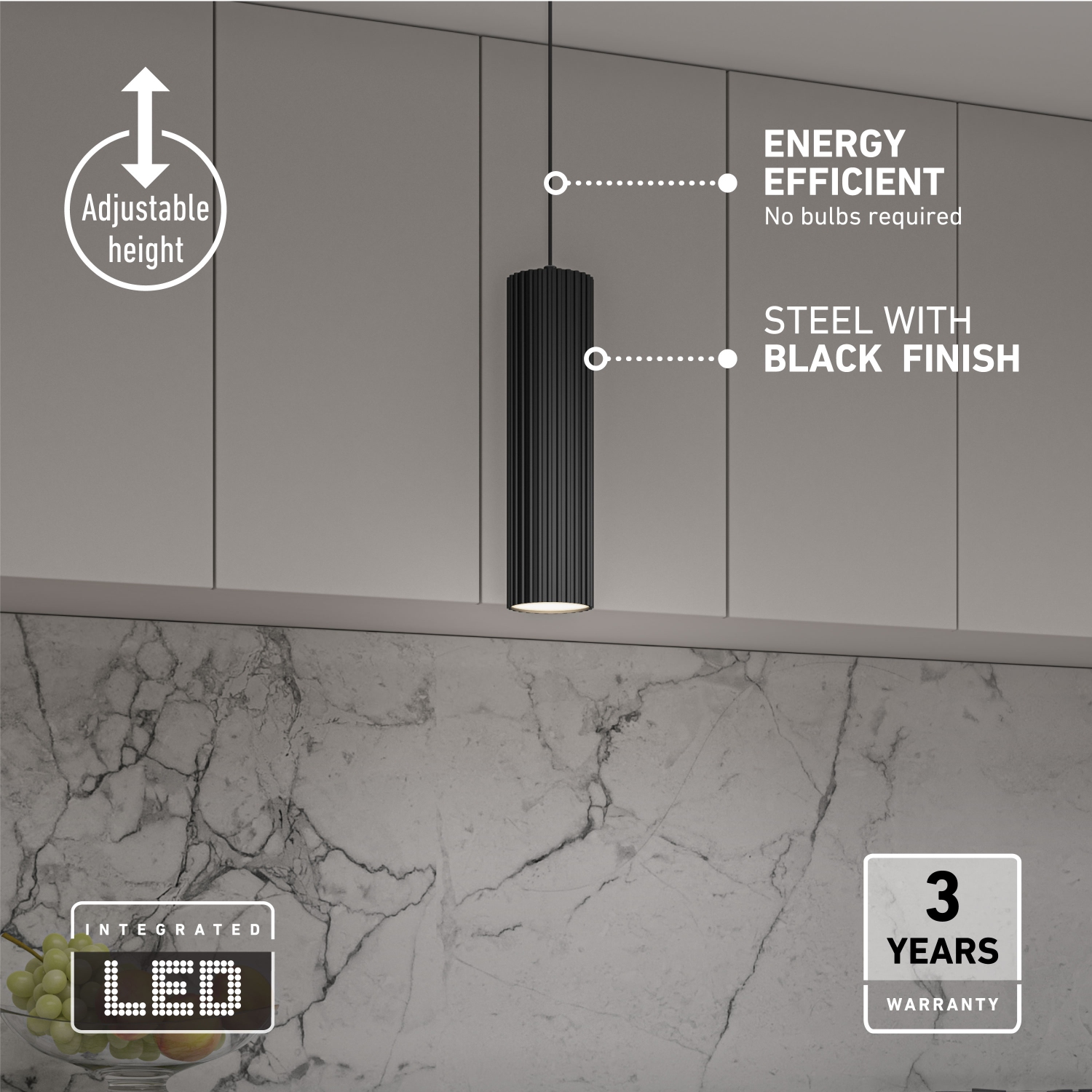 Groove 1L Pendant 3CCT