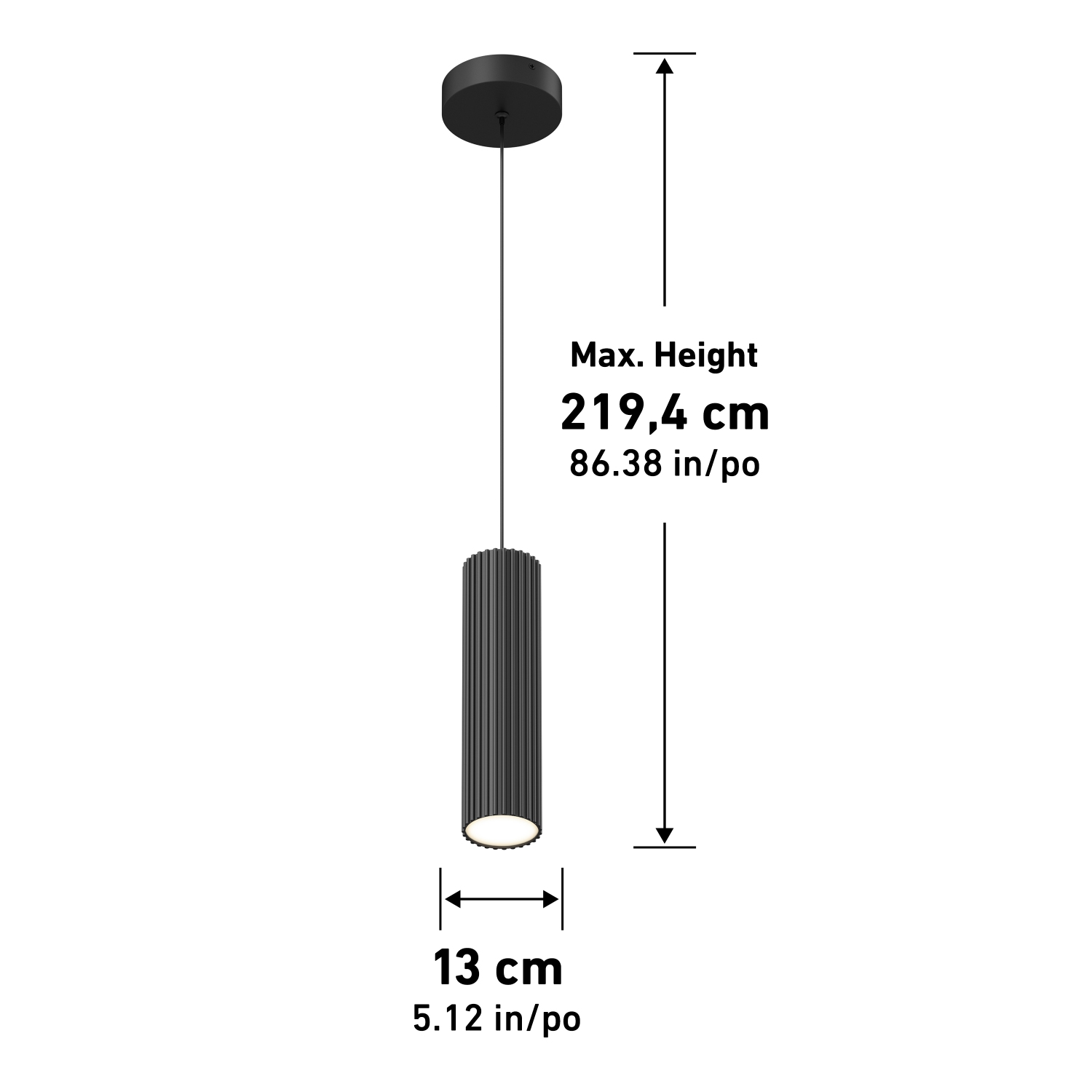 Groove 1L Pendant 3CCT