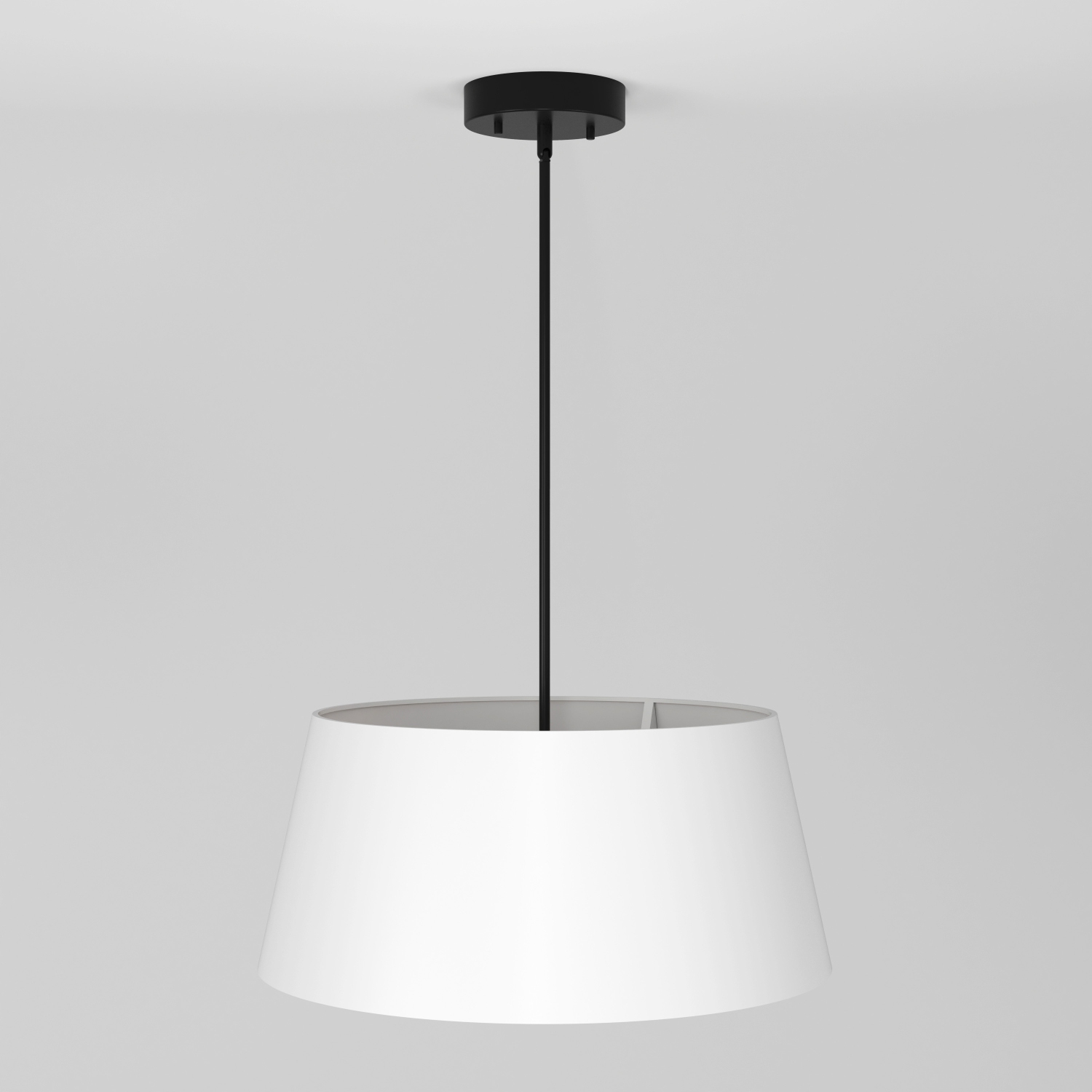 Cappa pendant white and black, 3CCT