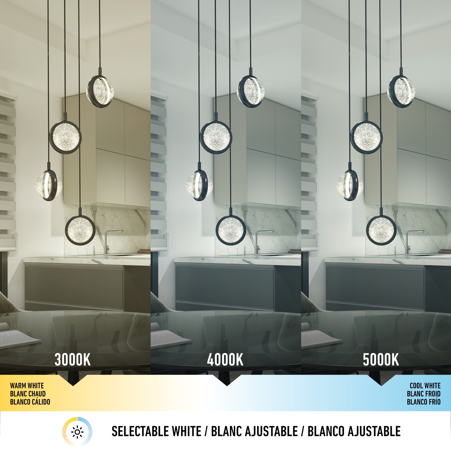 Avalon 4L pendant Black 3CCT