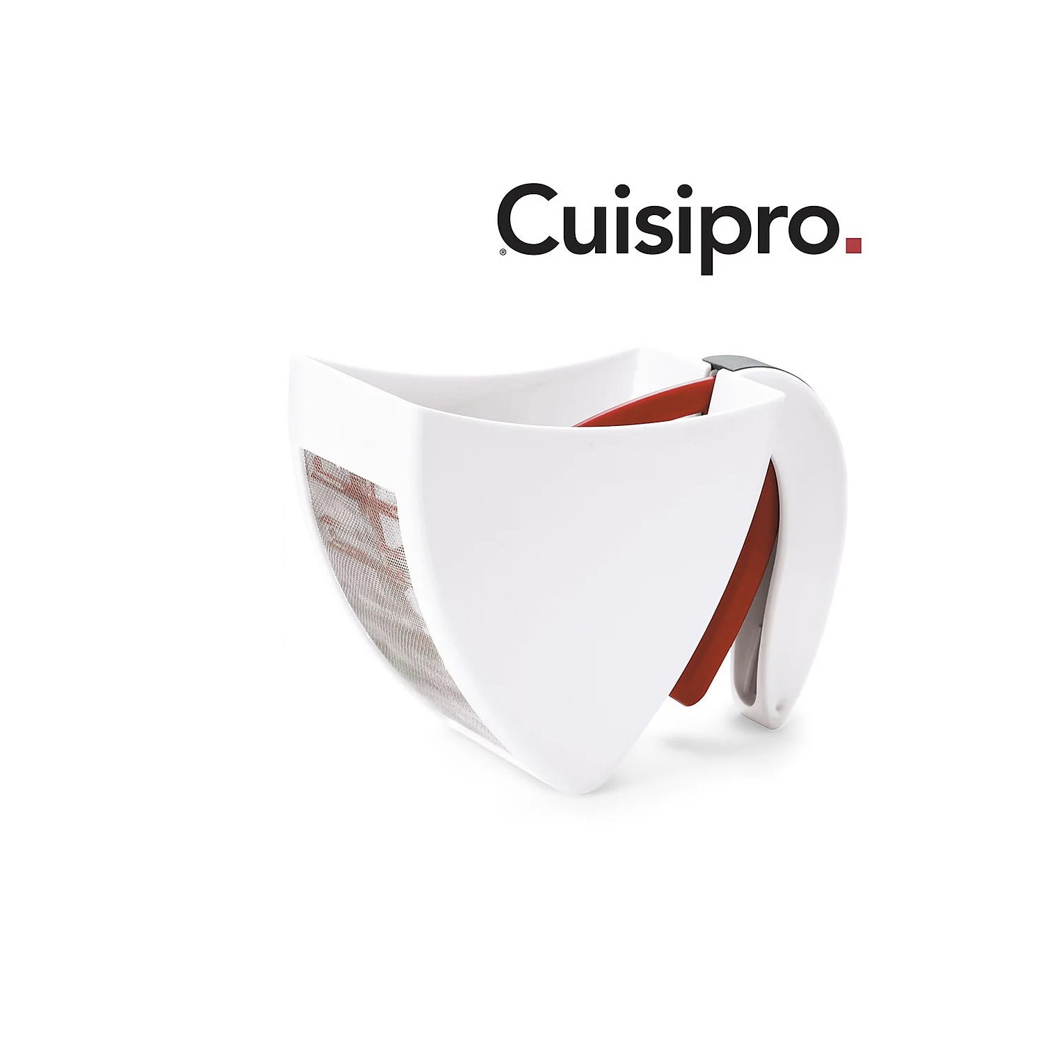 Cuillère et tamis à farine de 3 tasse 6,5 x 3,5 x 4,75&nbsp;po/16 5 x 9 x 12&nbsp;cm DE CUISIPRO