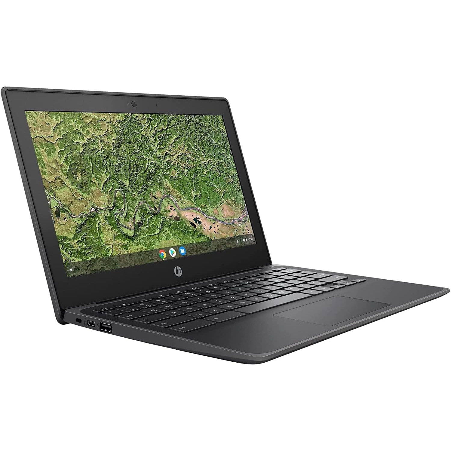 Refurbished, HP Chromebook 11 G8, Perfect for School, 11.6" HD IPS, 4GB RAM, 32GB eMMC, WiFi/Bluetooth, Webcam/Mic, 45W Type-C Charger, 20L Backpack,
