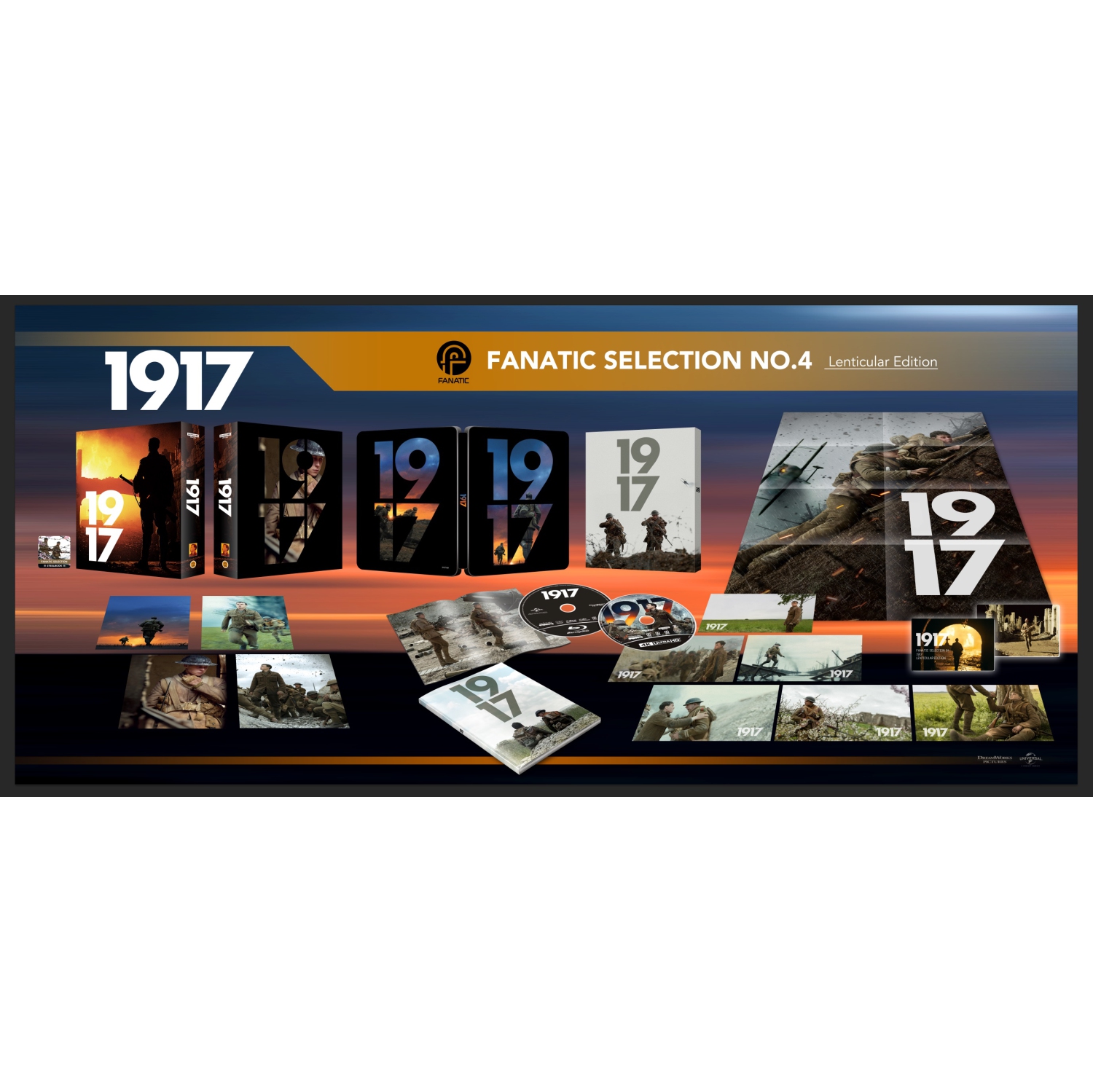 1917 [4K UHD +2D Blu-ray] [SteelBook] Limited Edition