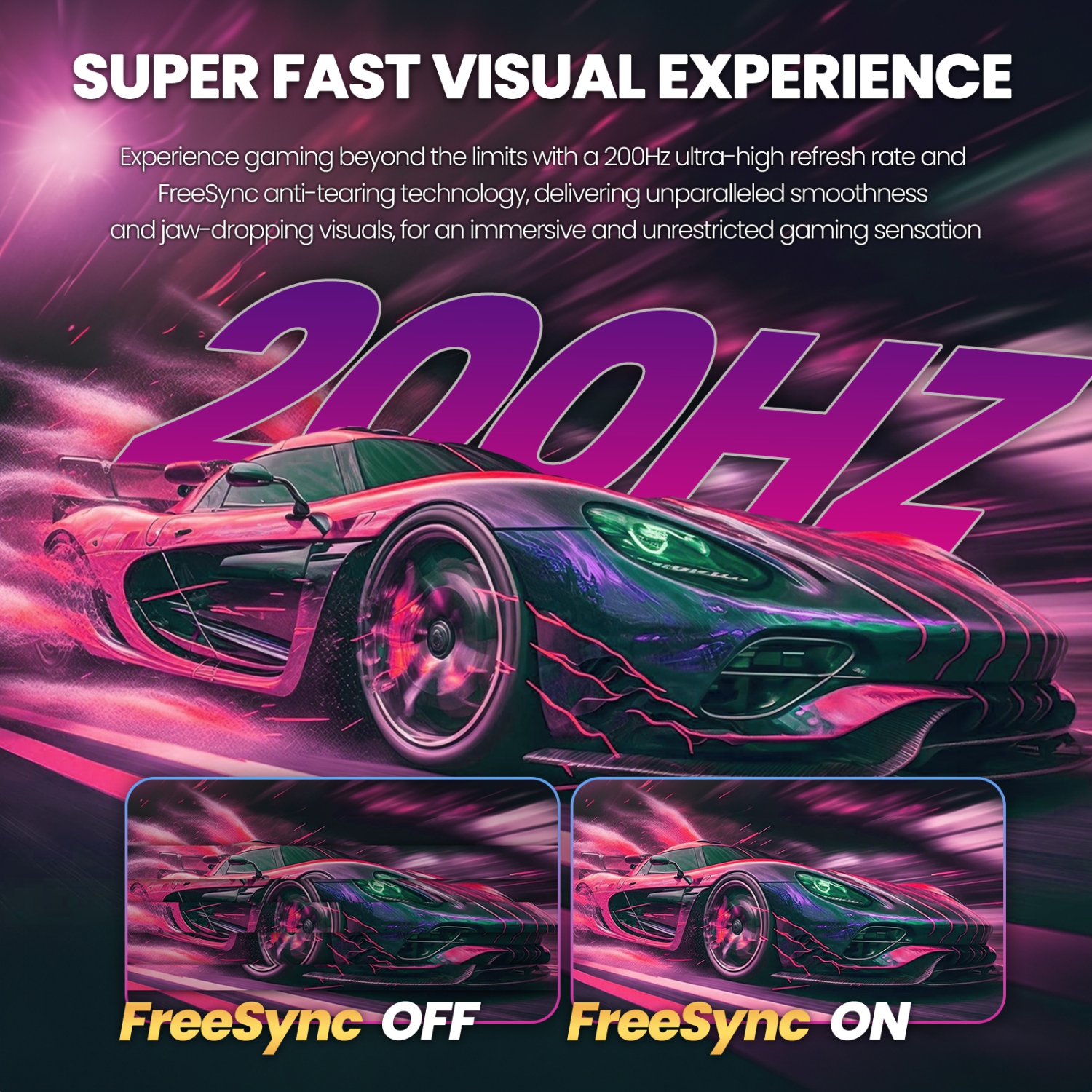 Moniteur de jeu incurvé 30&nbsp;po CRUA, moniteur d'ordinateur ultralarge 200 Hz, écran VA WFHD, 21:9, 1500R, sRVB 120 %, moniteurs pour PC prenant