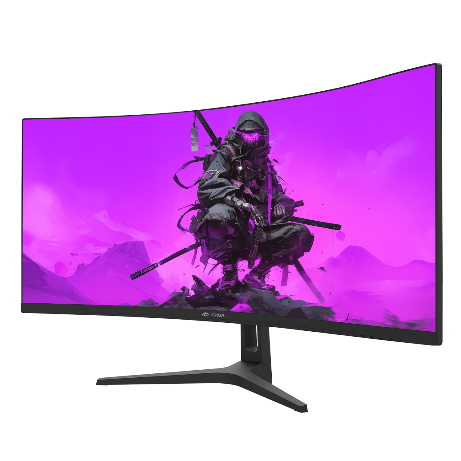 CRUA 34 Inch Curved Gaming Monitor, 165HZ 1500R Ultrawide Computer Monitor 21:9 WQHD 3440x1440, Support Freesync, PIP/PBP, 120% sRGB, HDMI 2.0 & DP