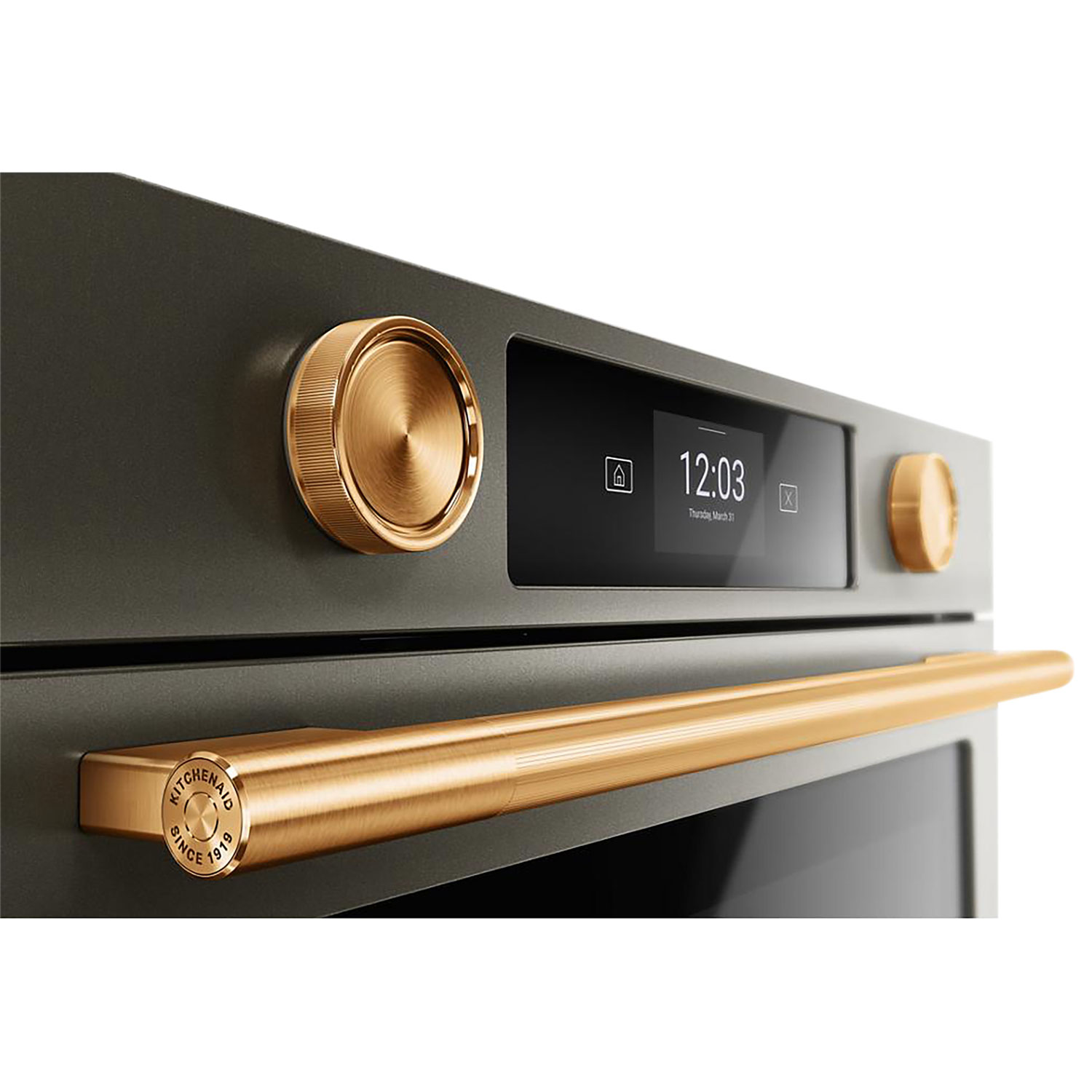 KitchenAid 30" 5.0 Cu. Ft. True Convection Electric Wall Oven - Black Ore