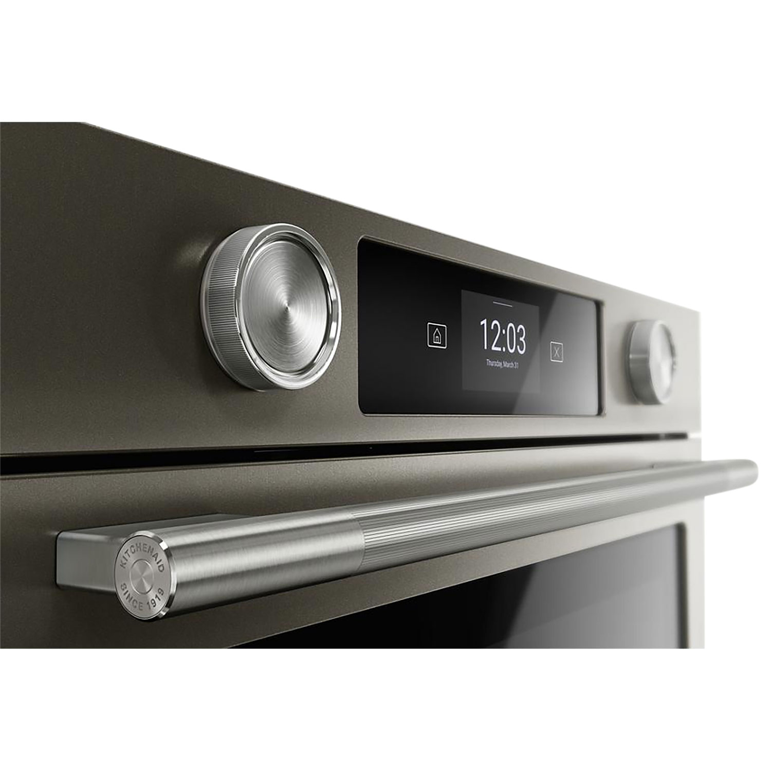 KitchenAid 30" 5.0 Cu. Ft. True Convection Electric Wall Oven - Black Ore